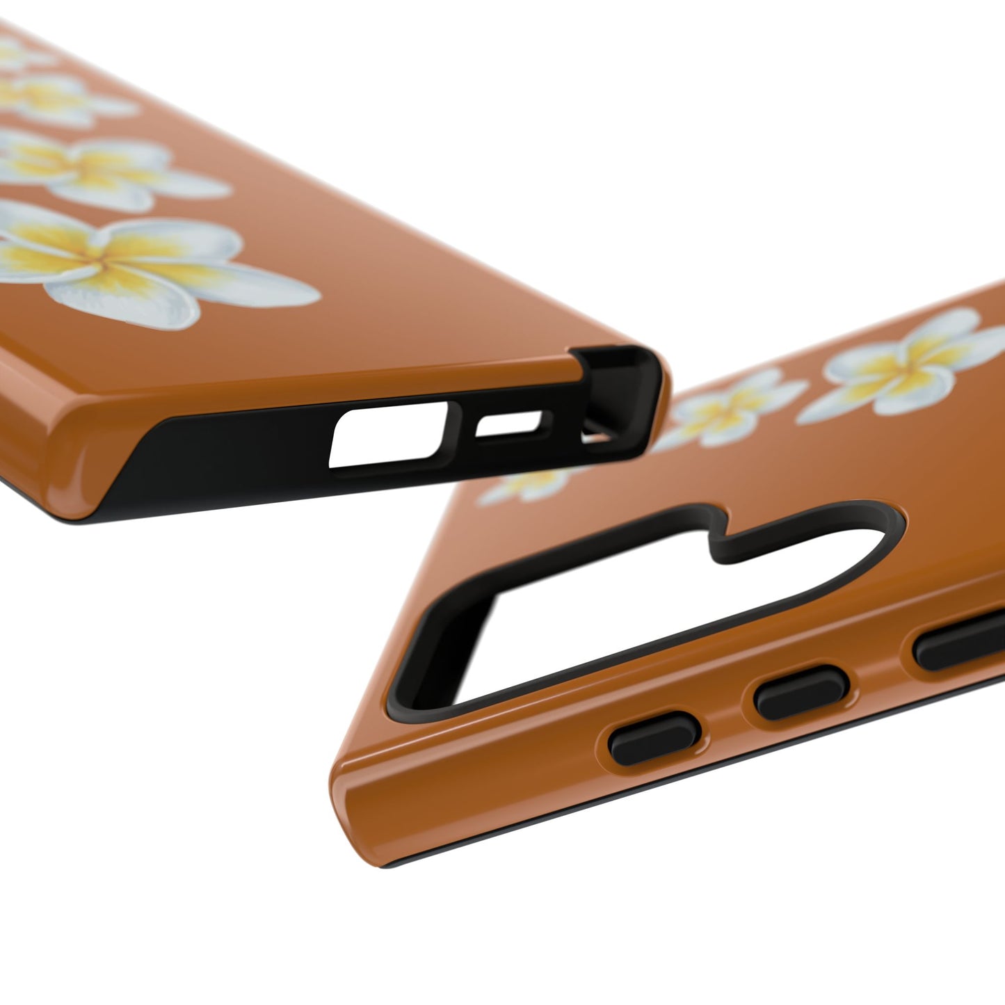 Flower Me Orange Durable Phone Cases