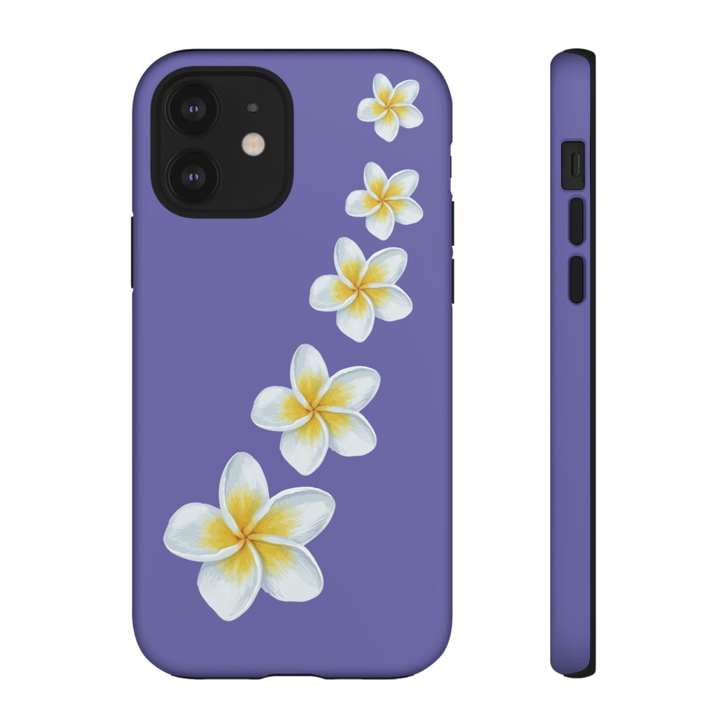 Flower Me Indigo Durable Phone Case