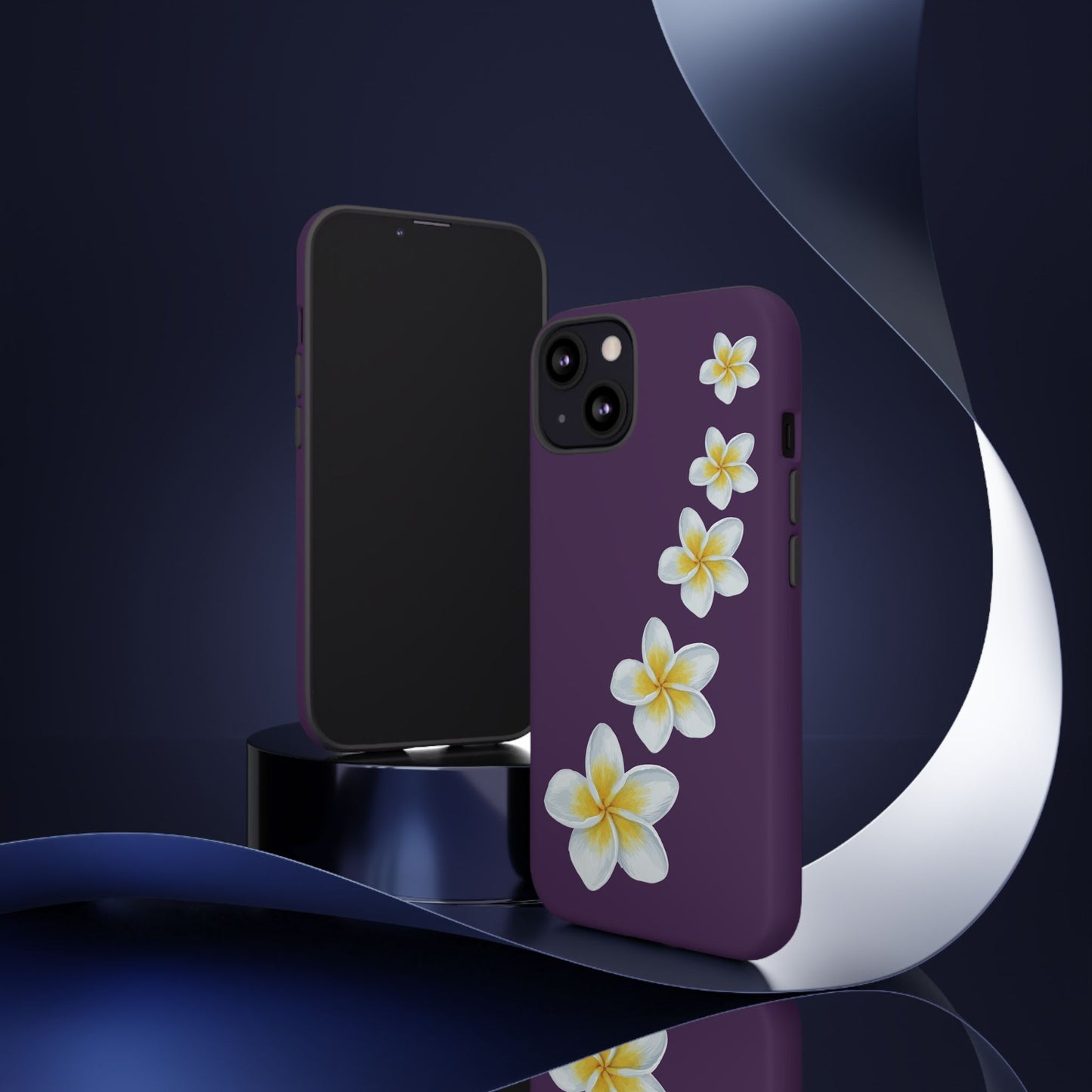 Flower Me Purple Durable Phone Case