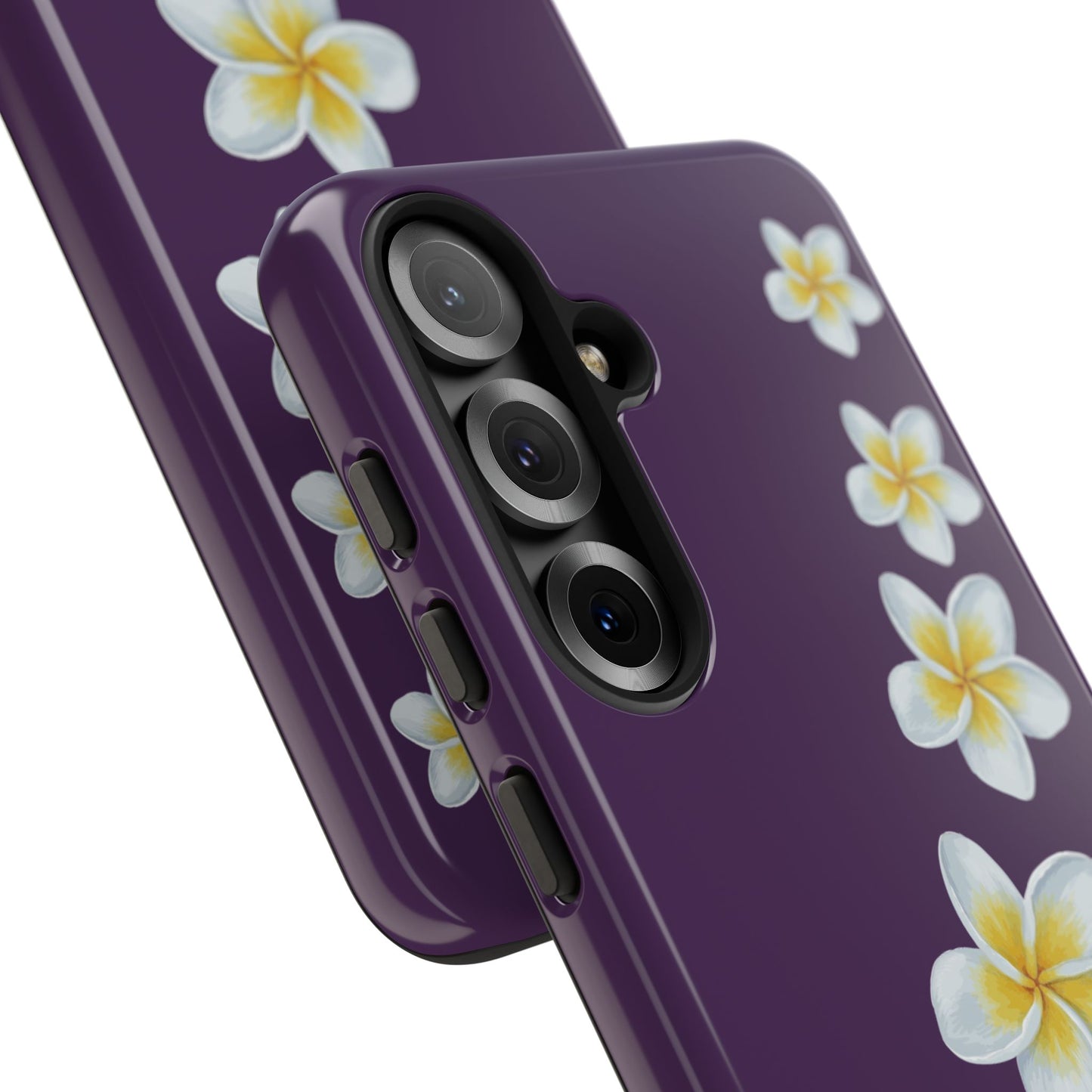 Flower Me Purple Durable Phone Case