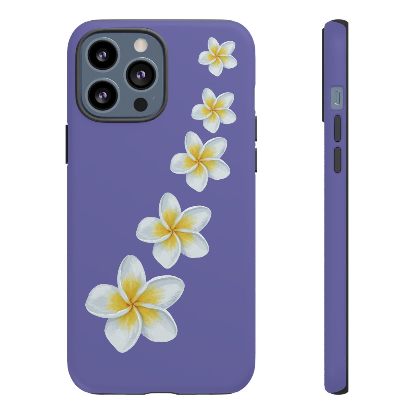 Flower Me Indigo Durable Phone Case