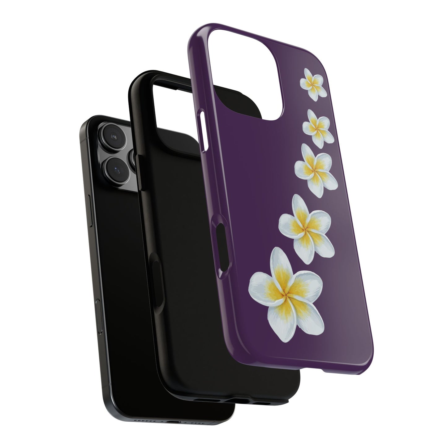 Flower Me Purple Durable Phone Case