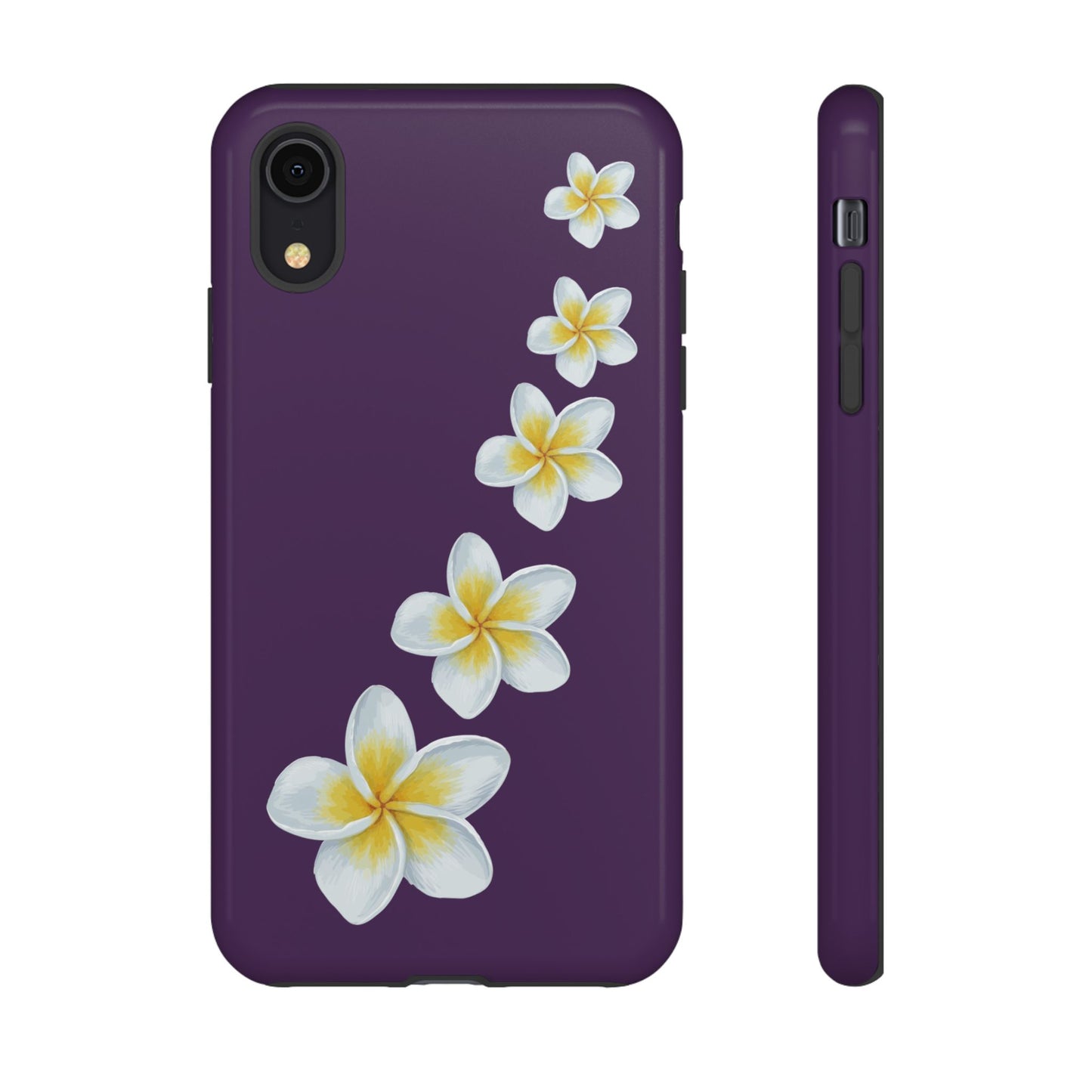 Flower Me Purple Durable Phone Case