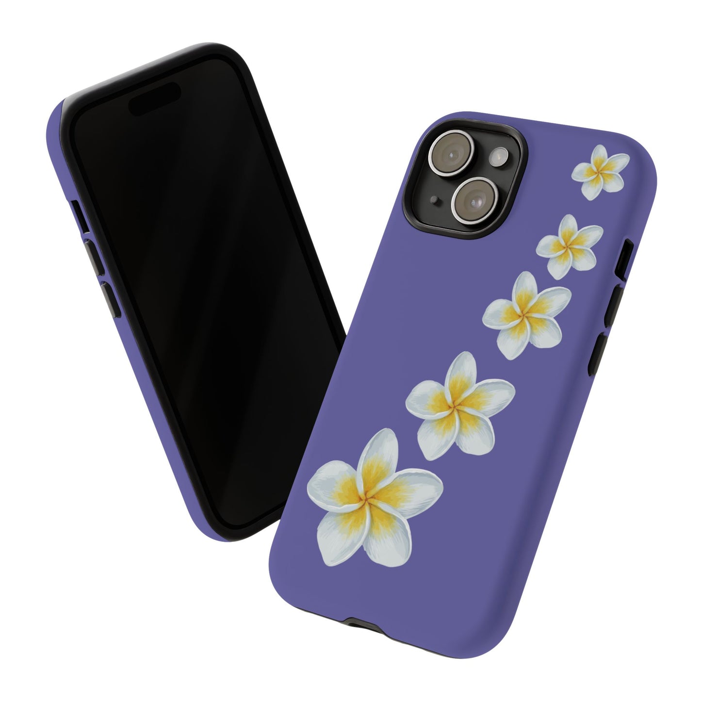 Flower Me Indigo Durable Phone Case
