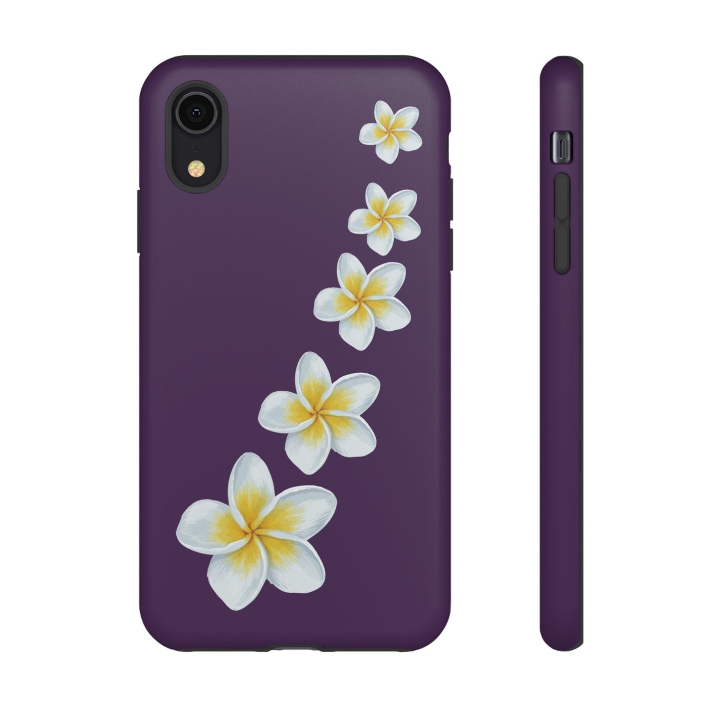 Flower Me Purple Durable Phone Case