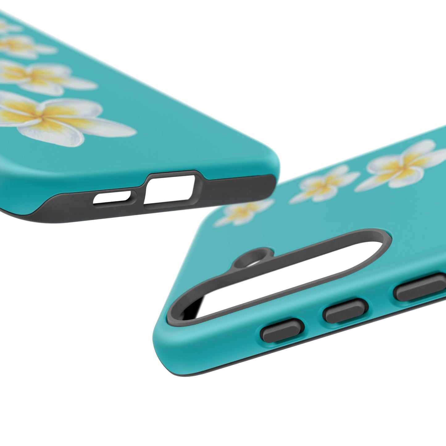 Flower Me Blue Durable Phone Case
