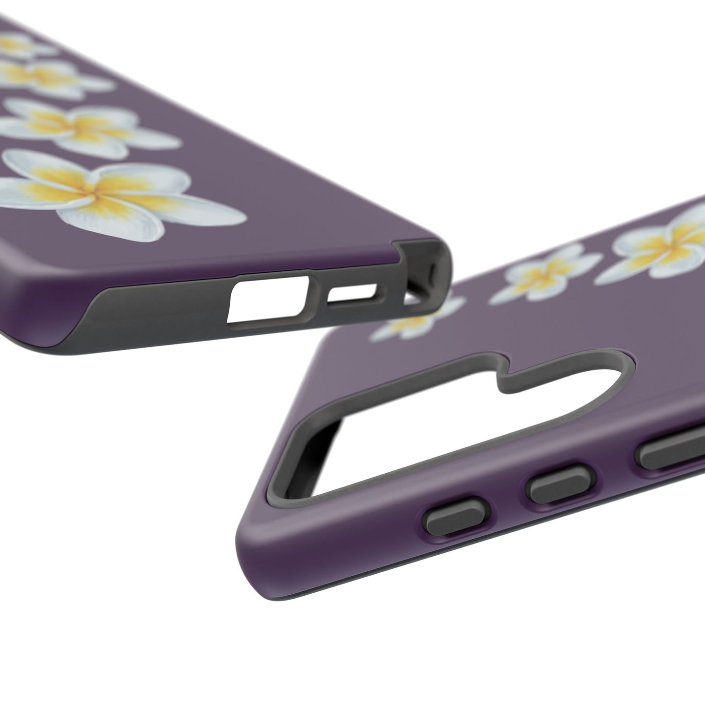 Flower Me Purple Durable Phone Case