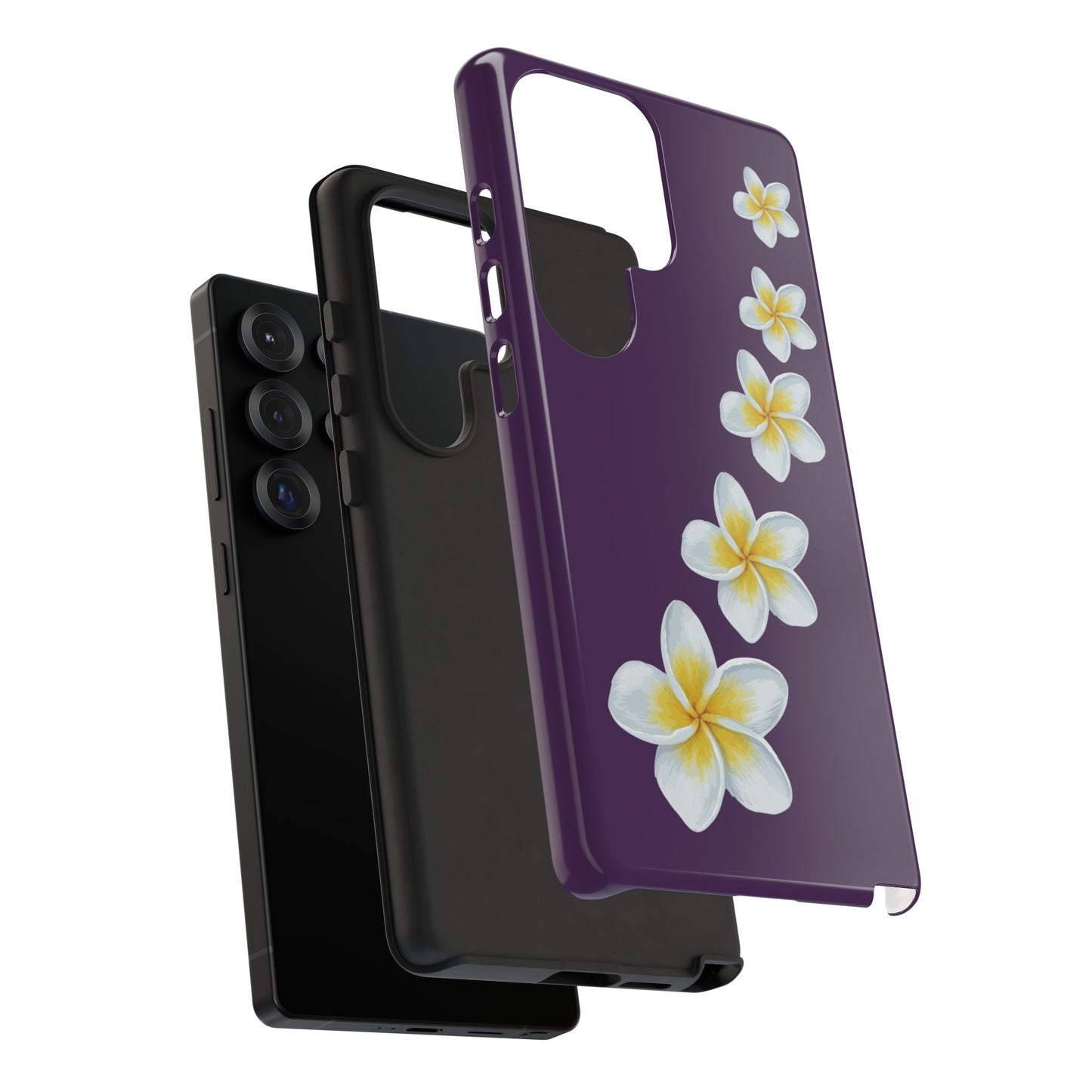 Flower Me Purple Durable Phone Case