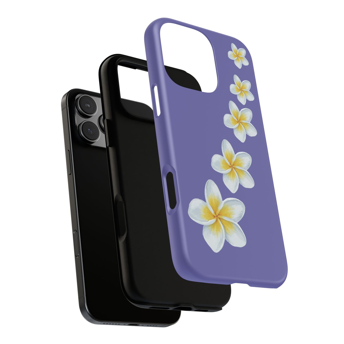 Flower Me Indigo Durable Phone Case