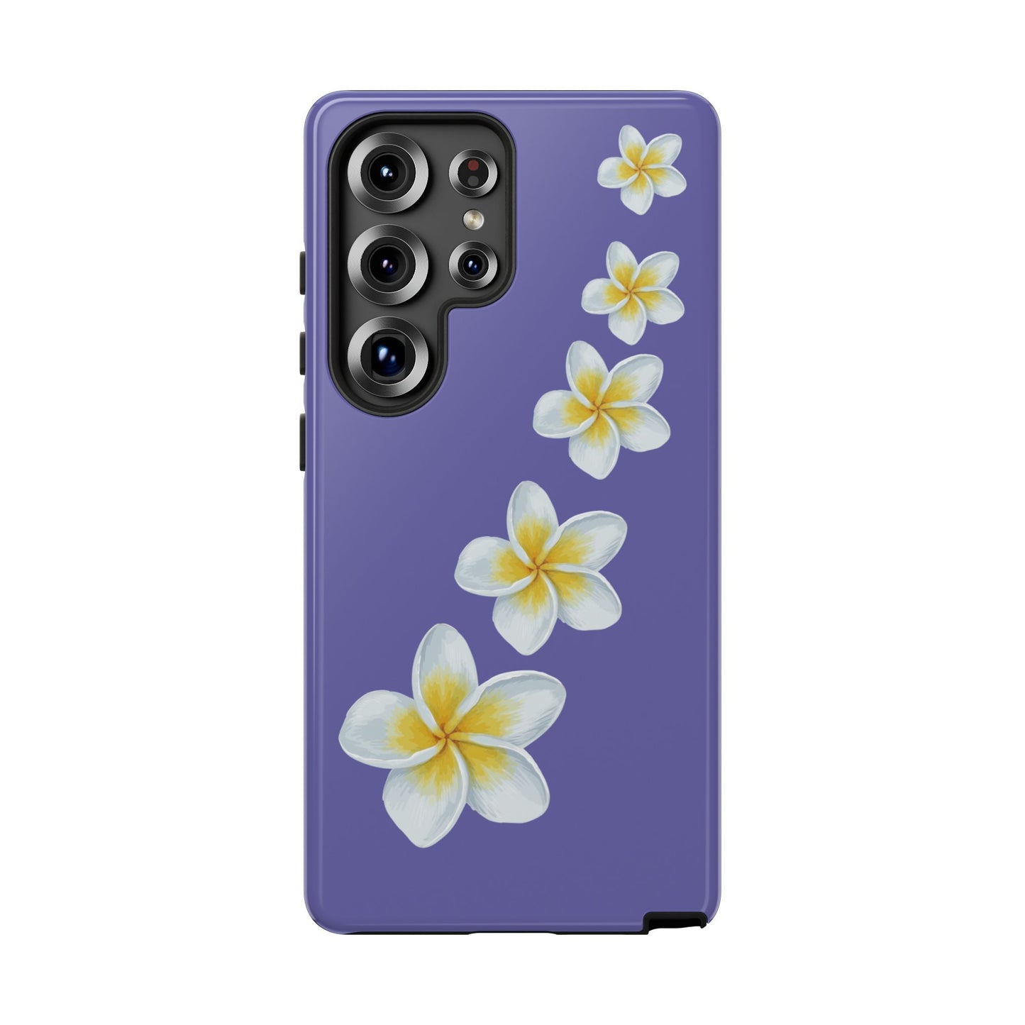 Flower Me Indigo Durable Phone Case