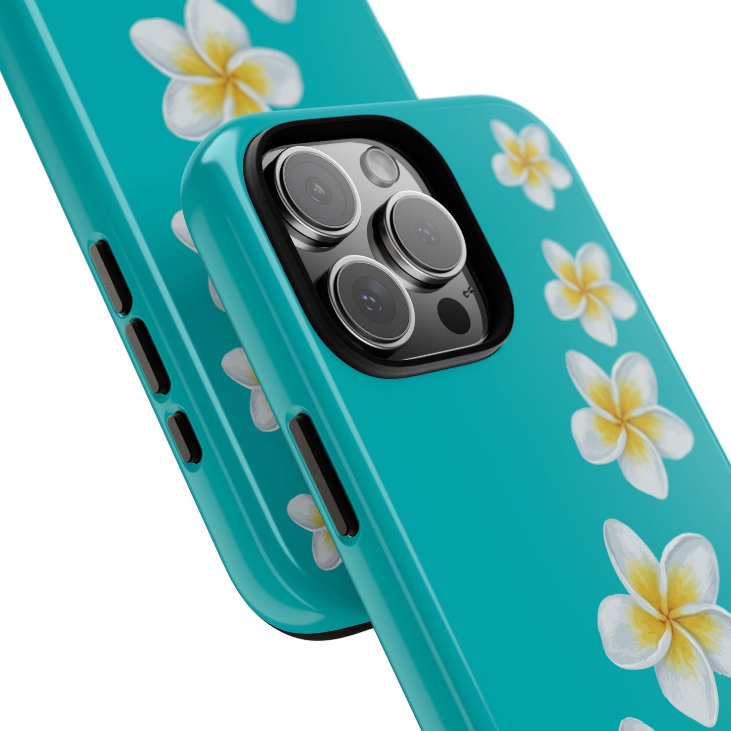 Flower Me Blue Durable Phone Case
