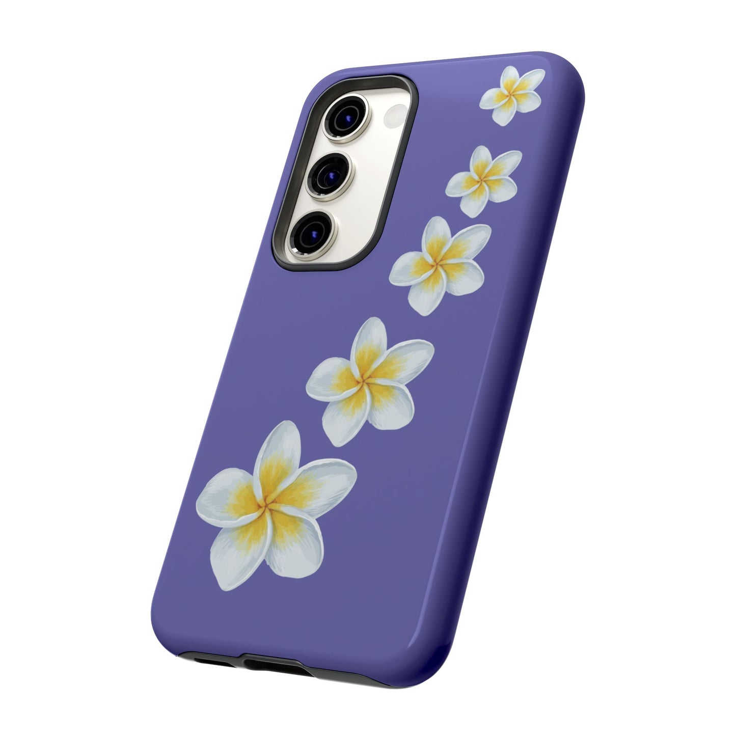 Flower Me Indigo Durable Phone Case