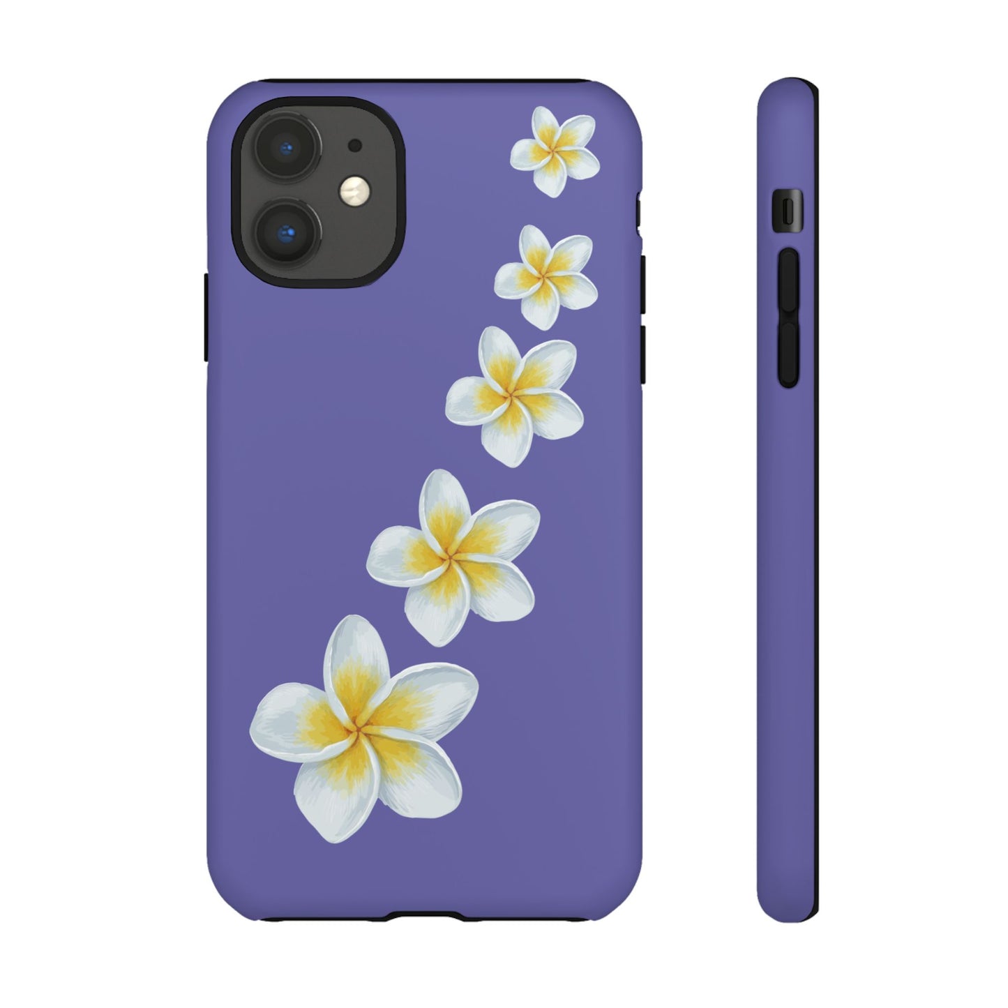 Flower Me Indigo Durable Phone Case