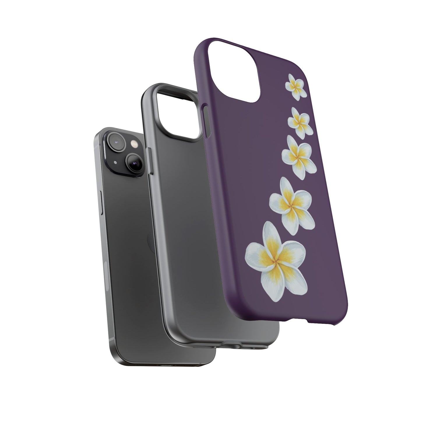 Flower Me Purple Durable Phone Case