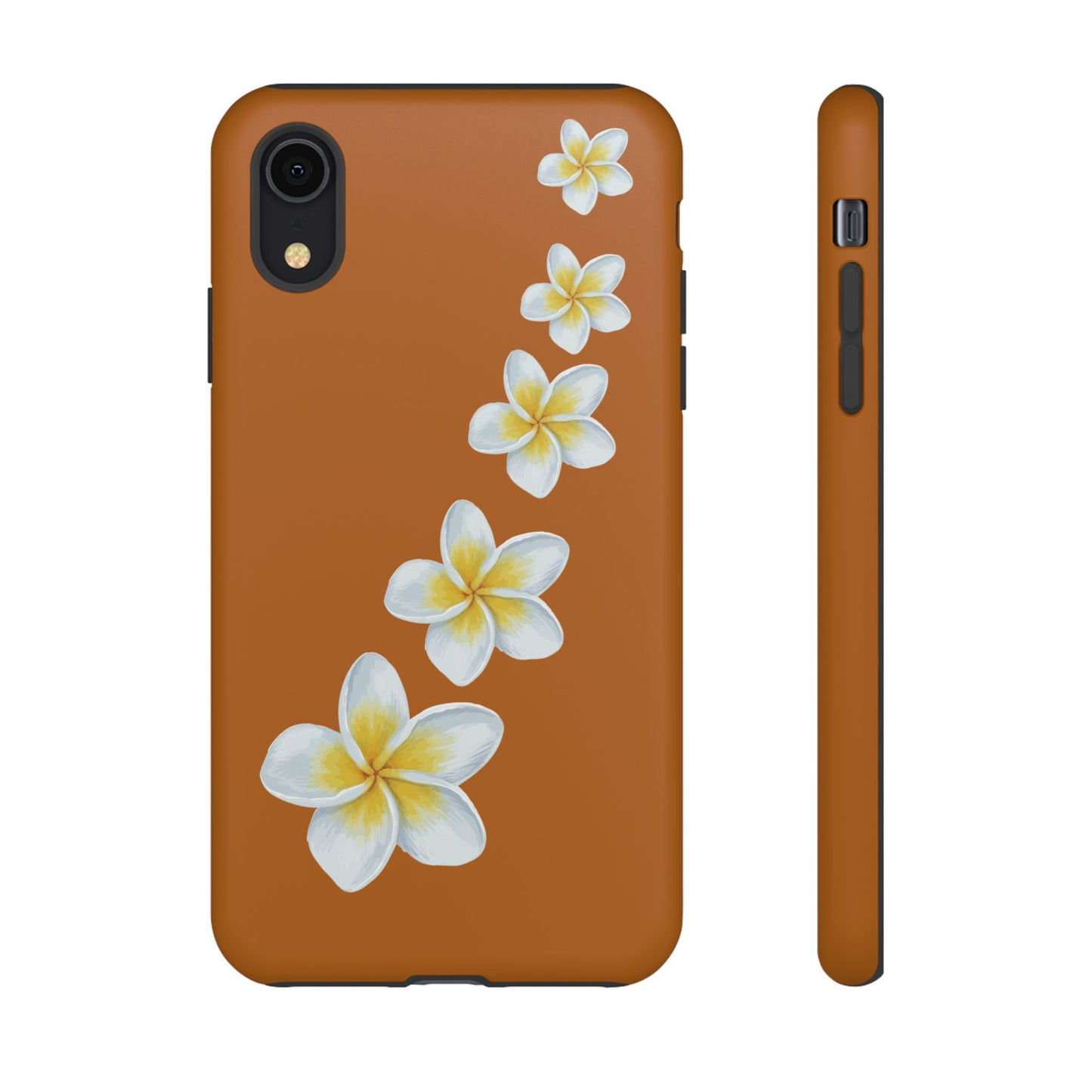 Flower Me Orange Durable Phone Cases