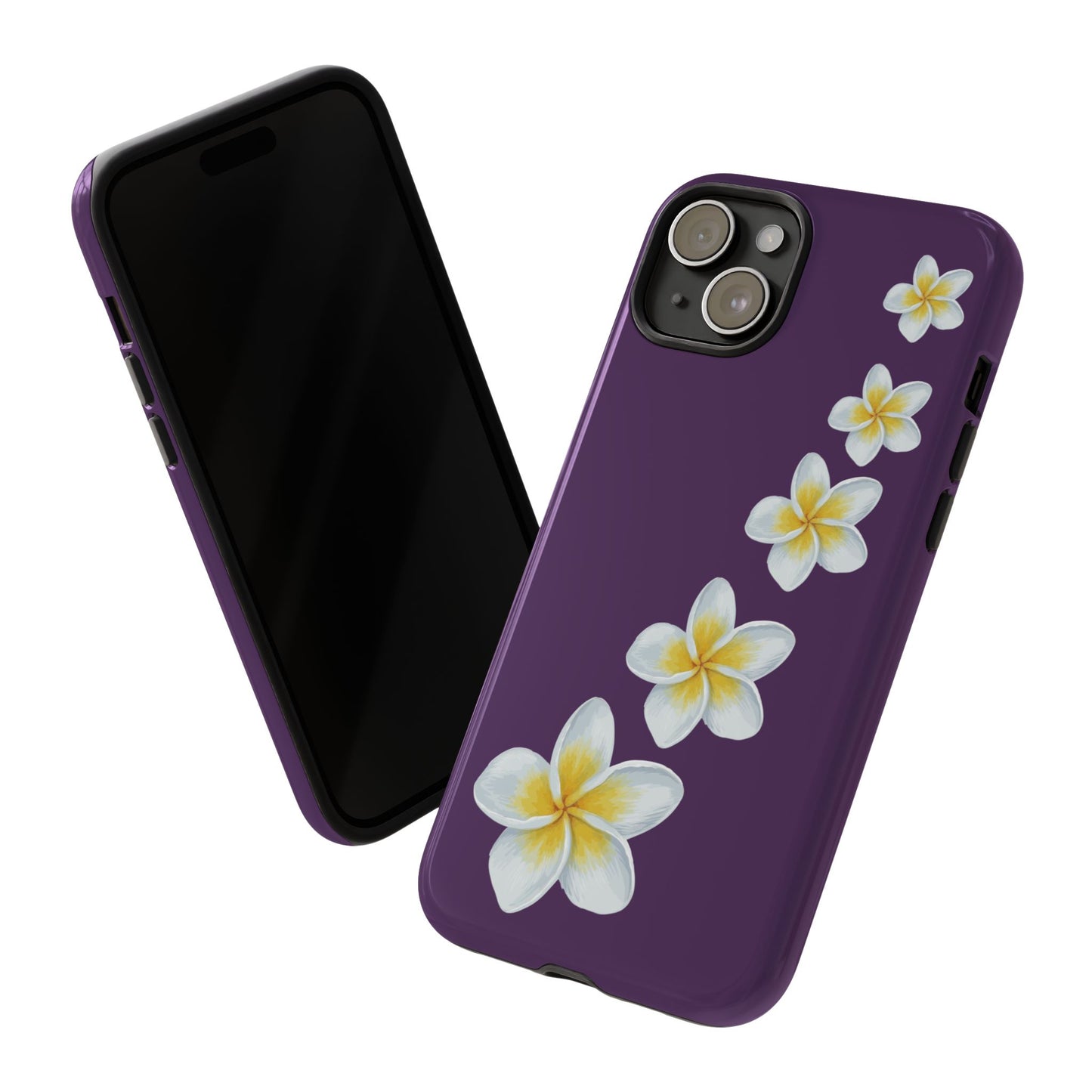 Flower Me Purple Durable Phone Case