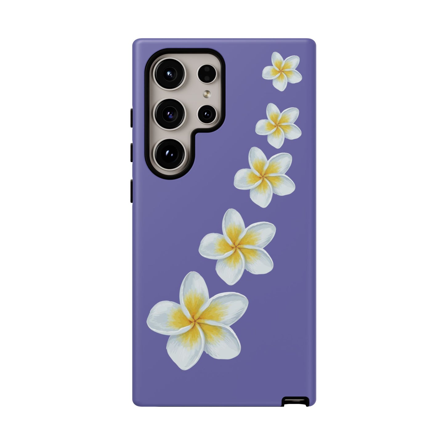 Flower Me Indigo Durable Phone Case