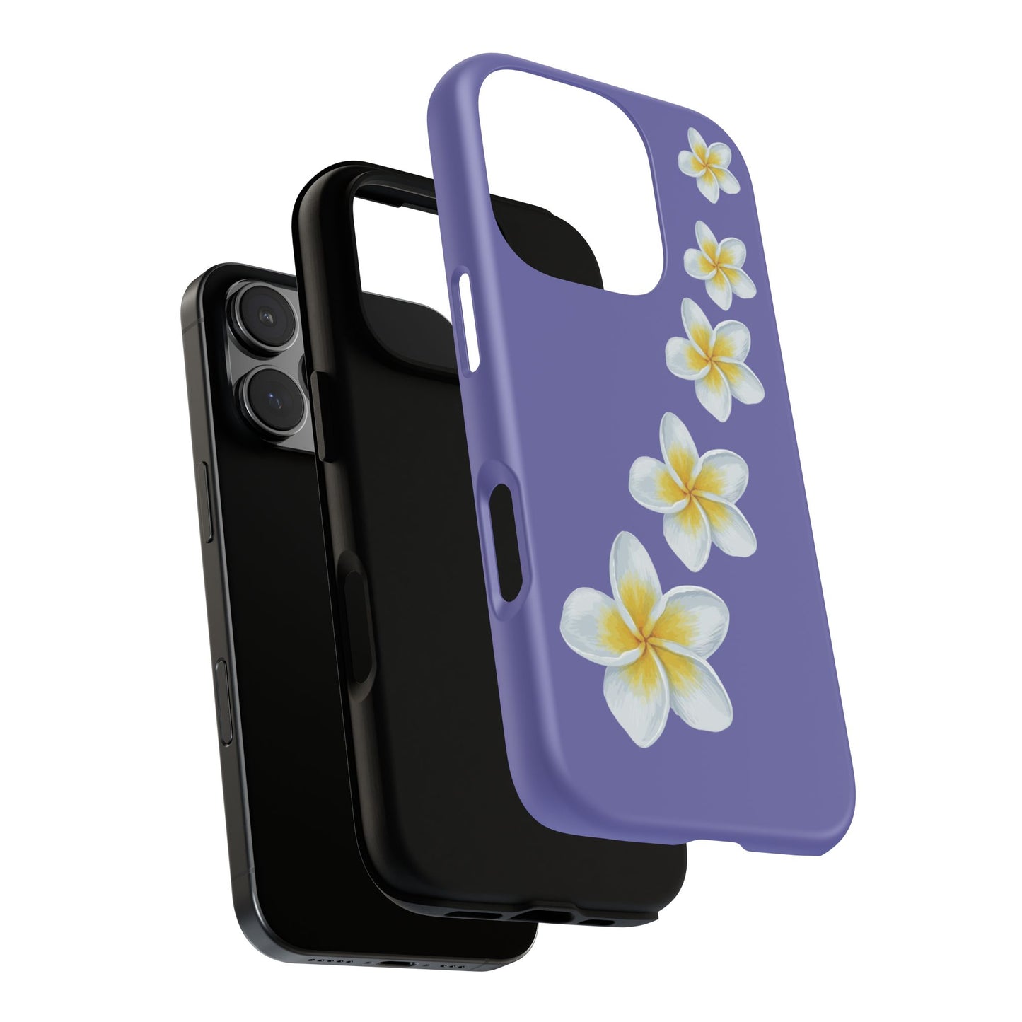 Flower Me Indigo Durable Phone Case