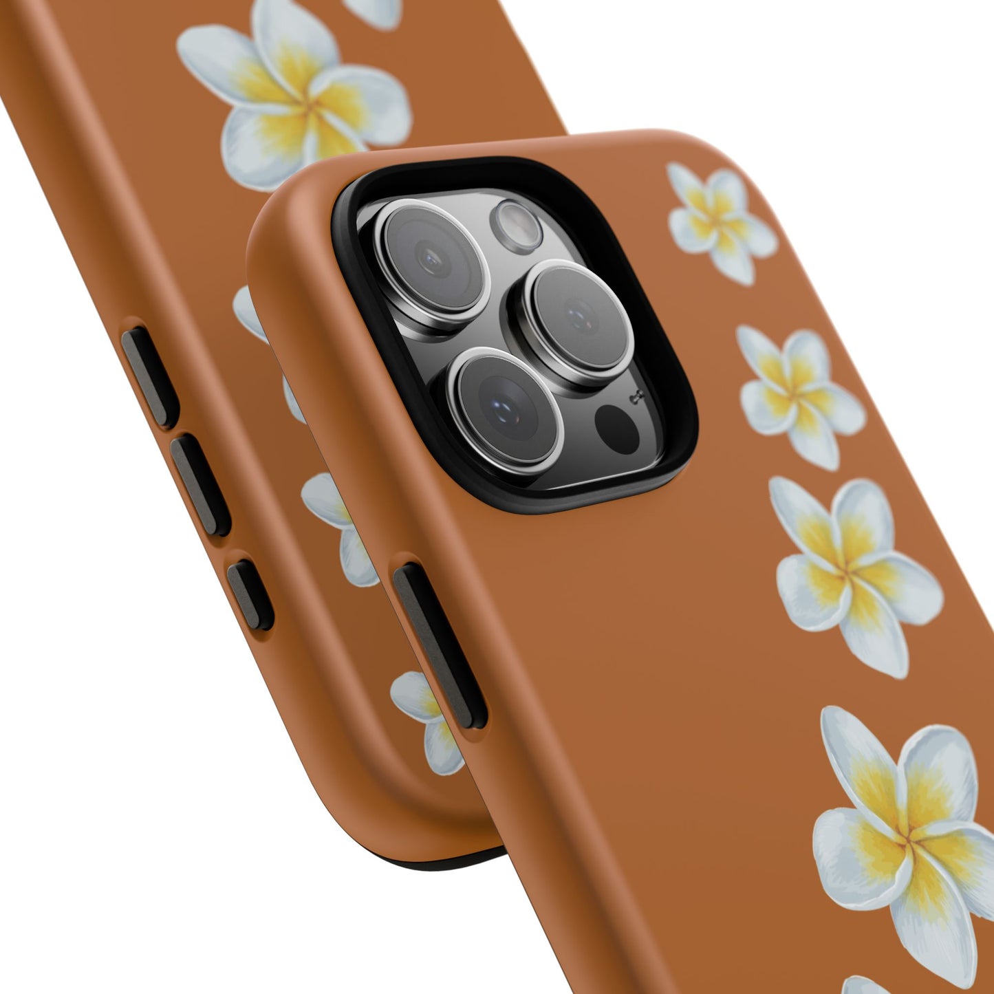 Flower Me Orange Durable Phone Cases