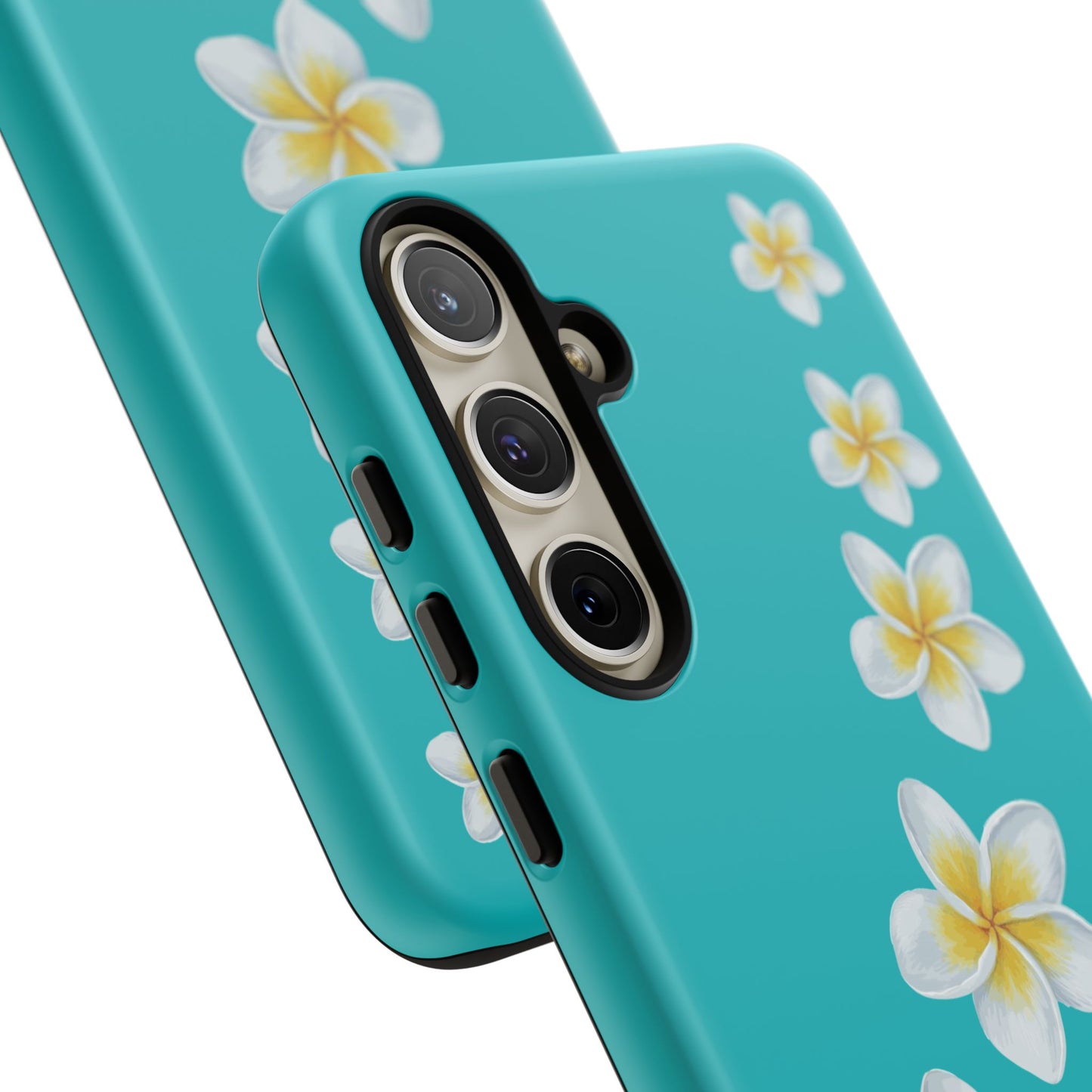 Flower Me Blue Durable Phone Case