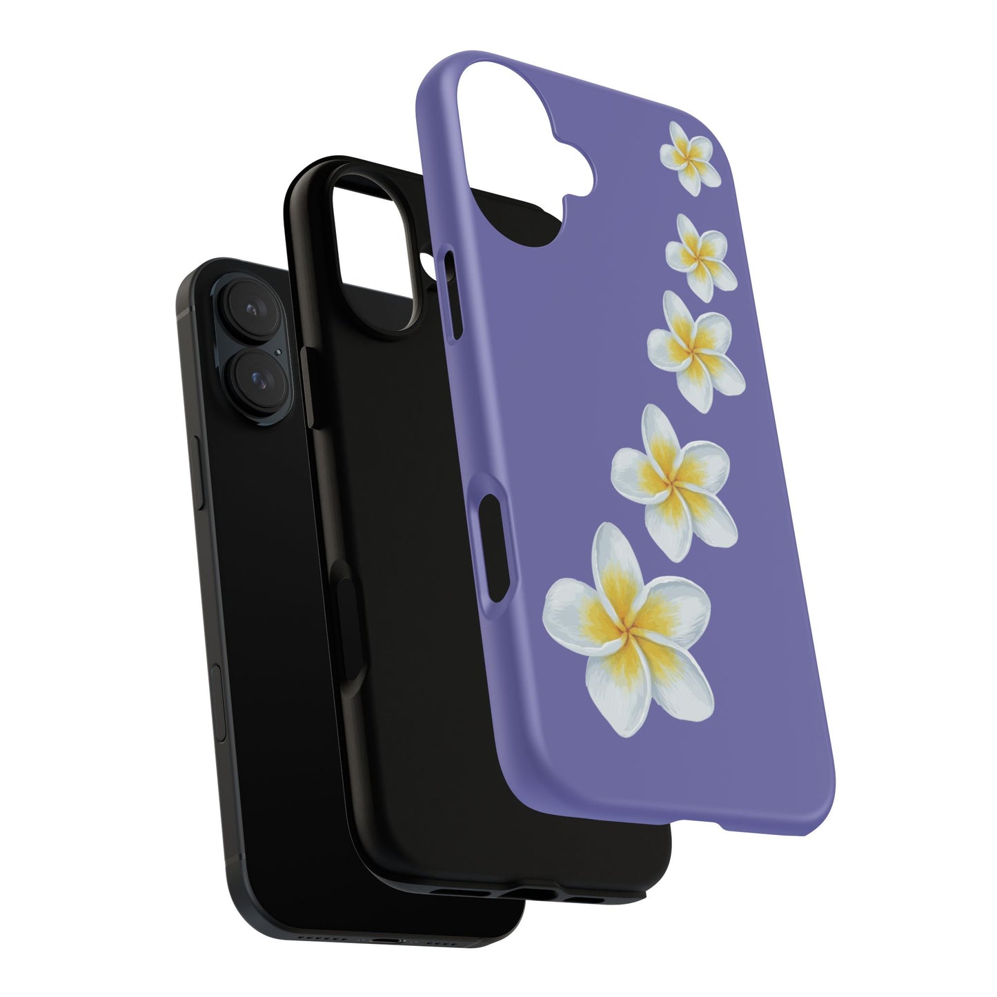 Flower Me Indigo Durable Phone Case