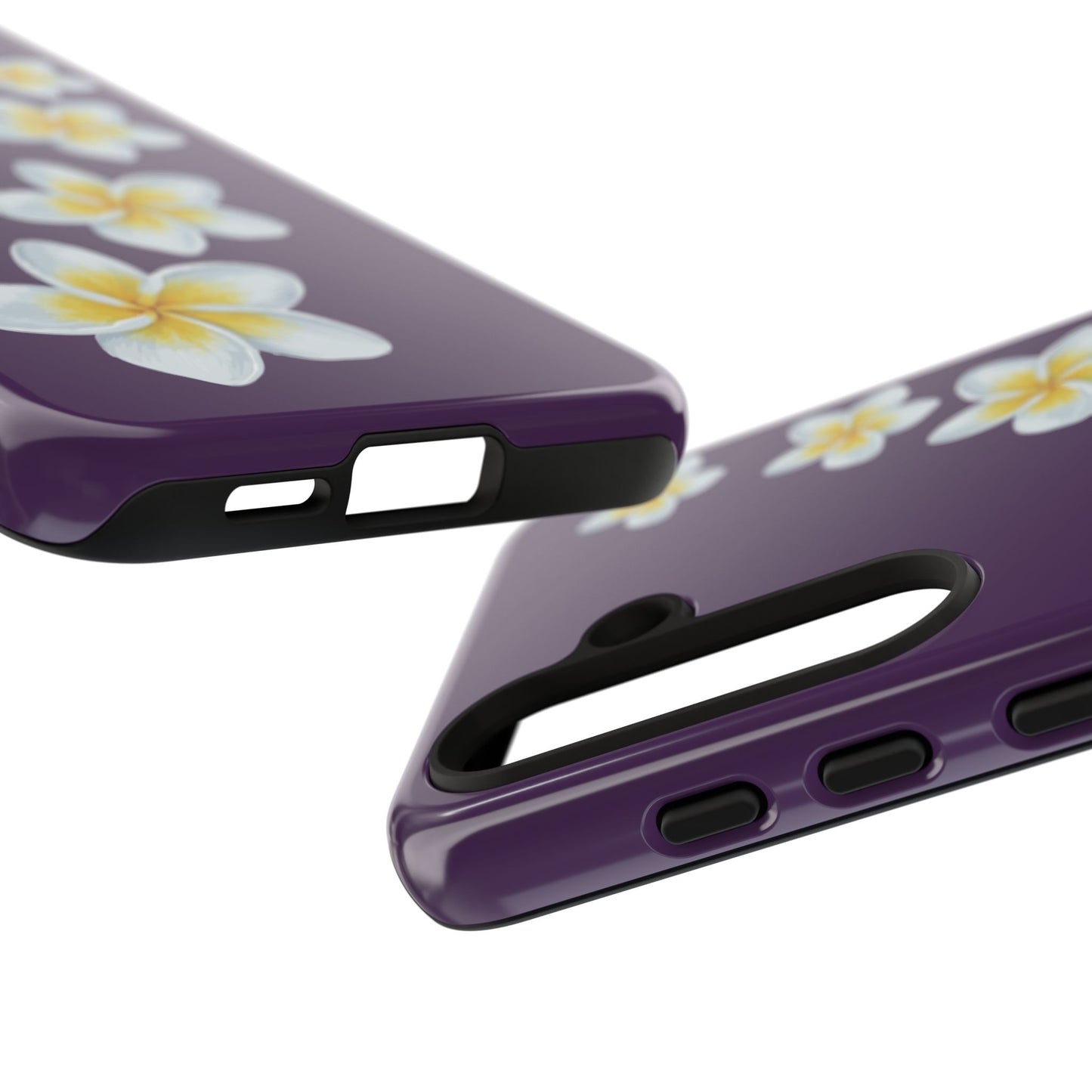 Flower Me Purple Durable Phone Case