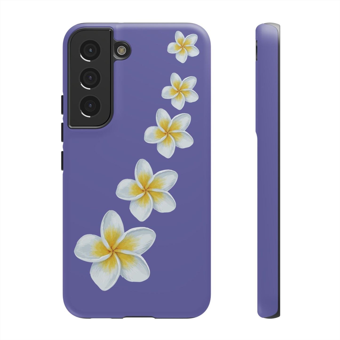 Flower Me Indigo Durable Phone Case
