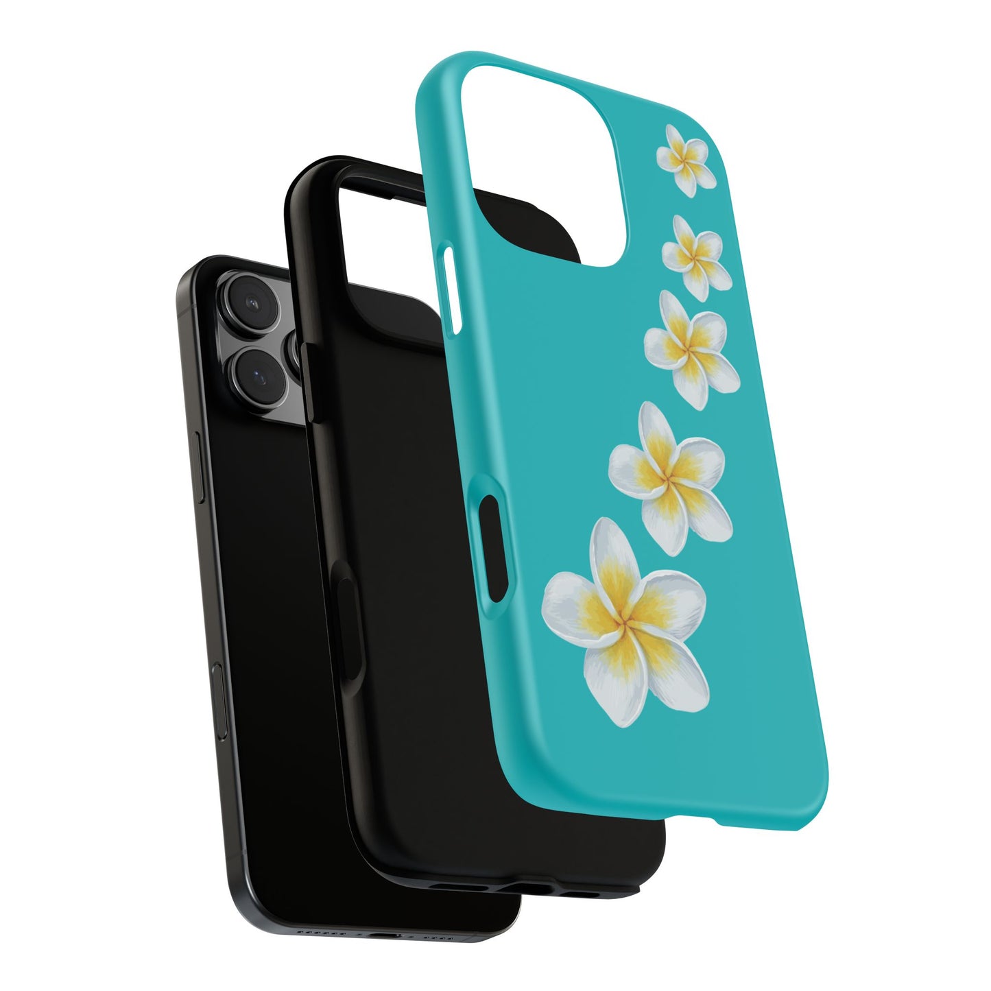 Flower Me Blue Durable Phone Case