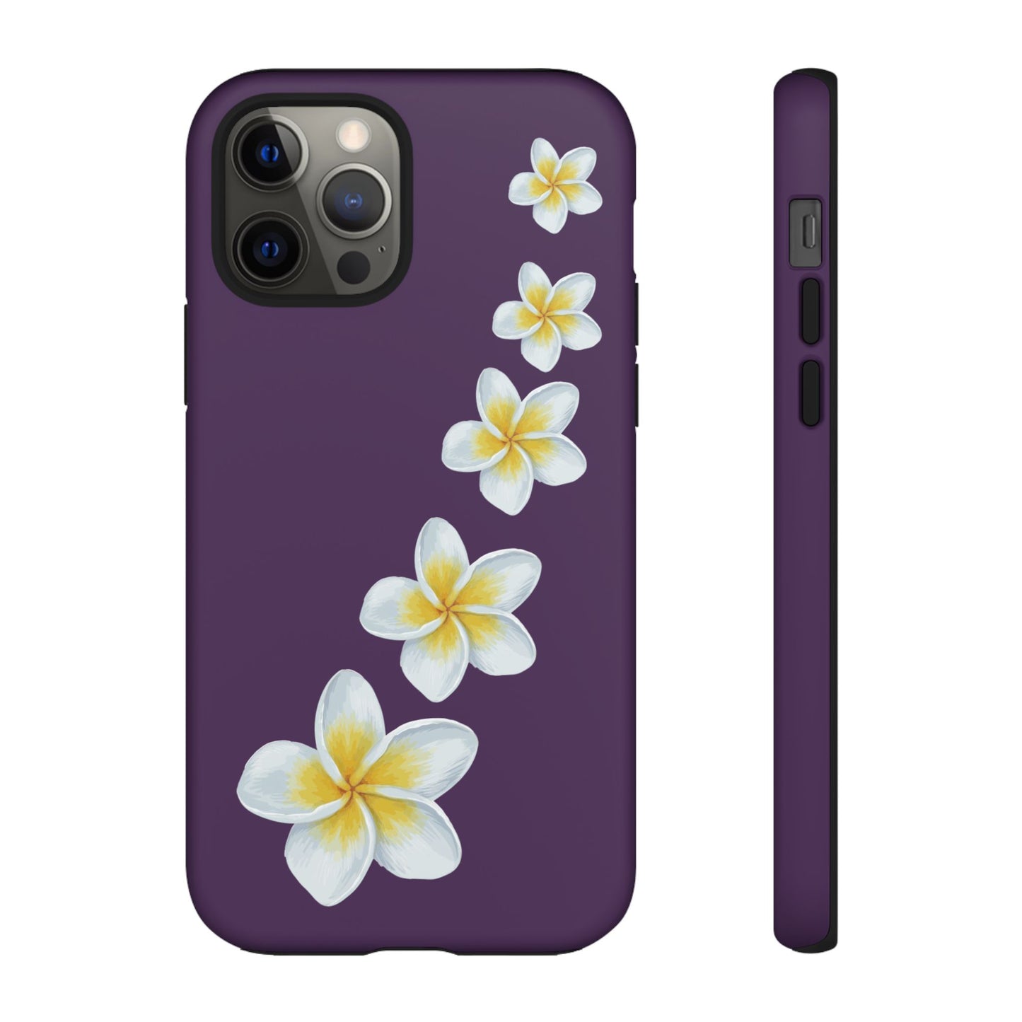 Flower Me Purple Durable Phone Case