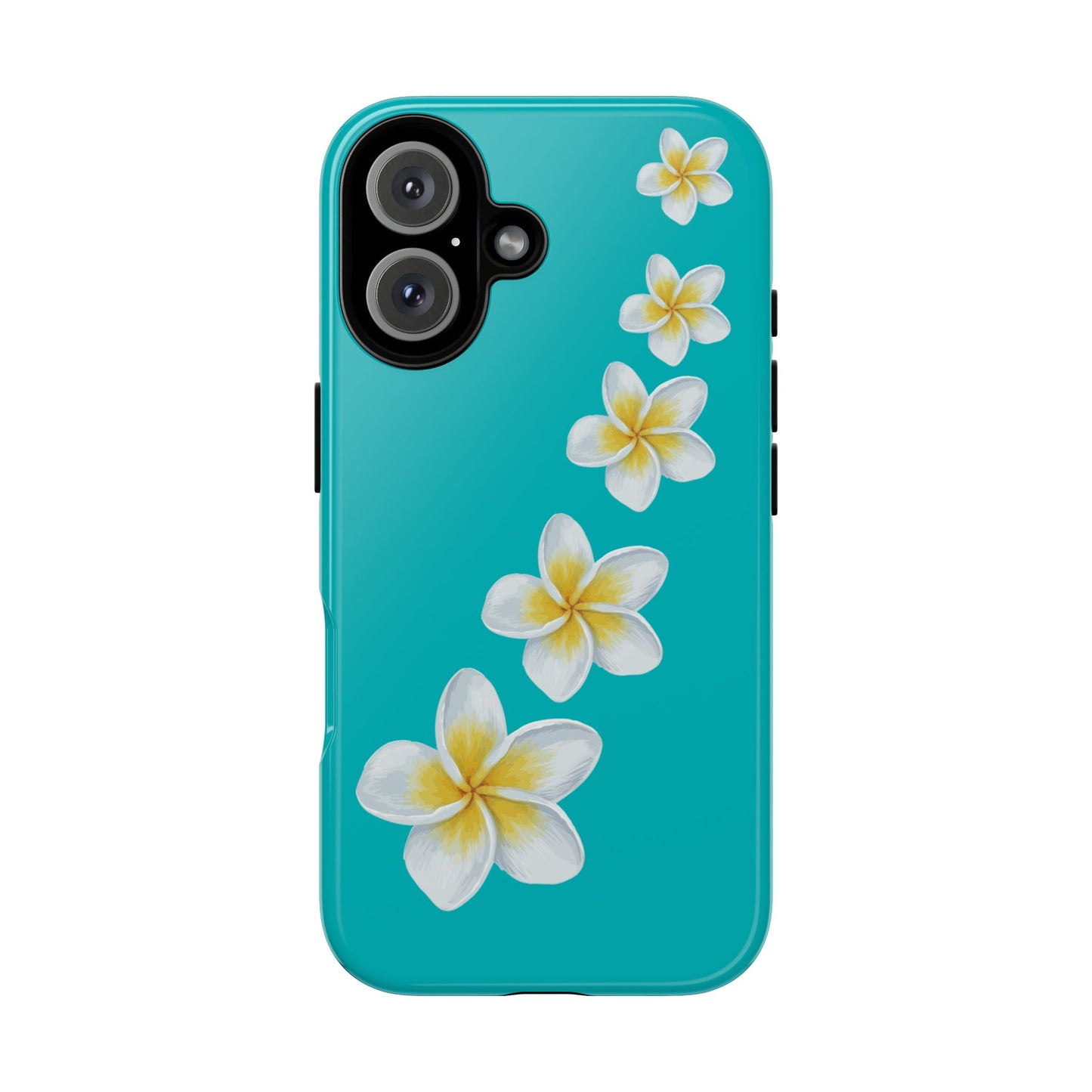 Flower Me Blue Durable Phone Case
