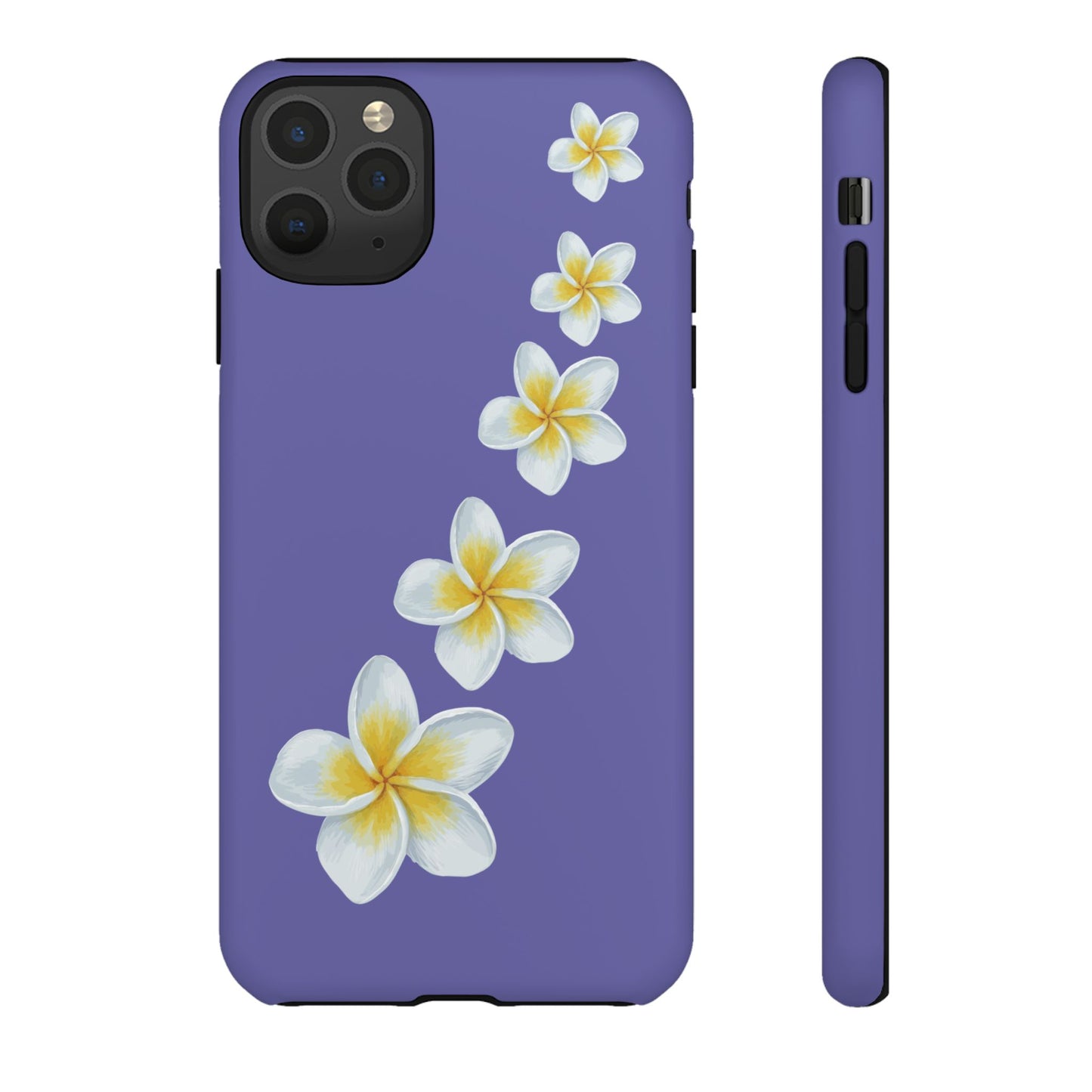 Flower Me Indigo Durable Phone Case