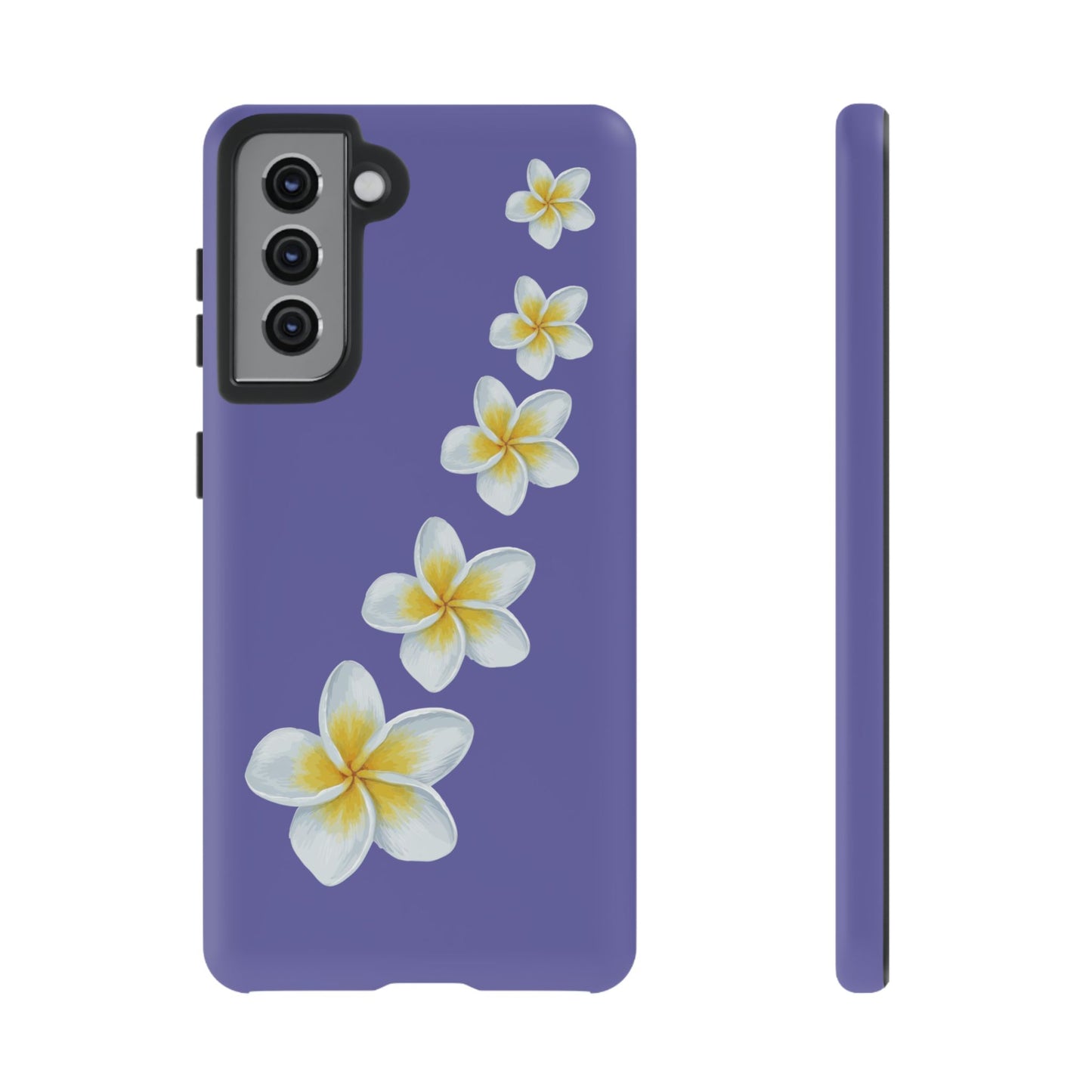 Flower Me Indigo Durable Phone Case