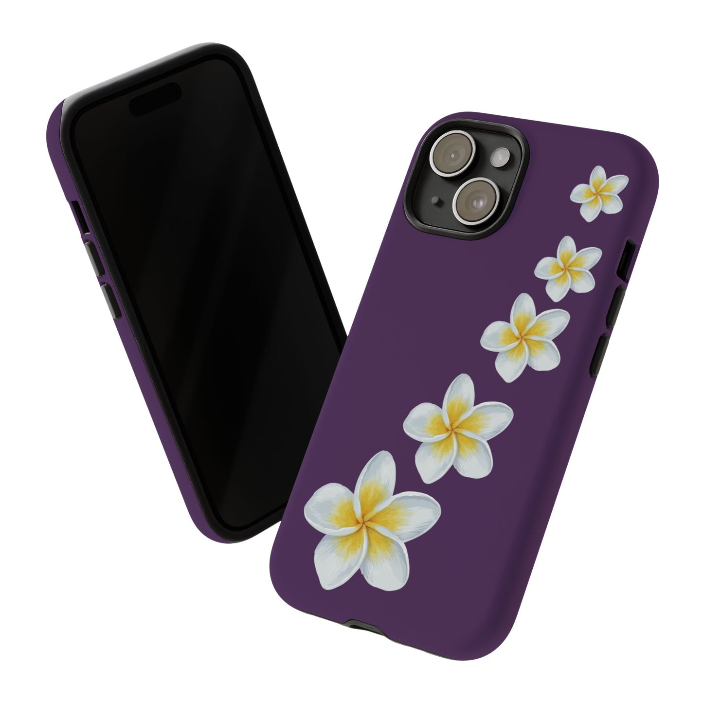 Flower Me Purple Durable Phone Case