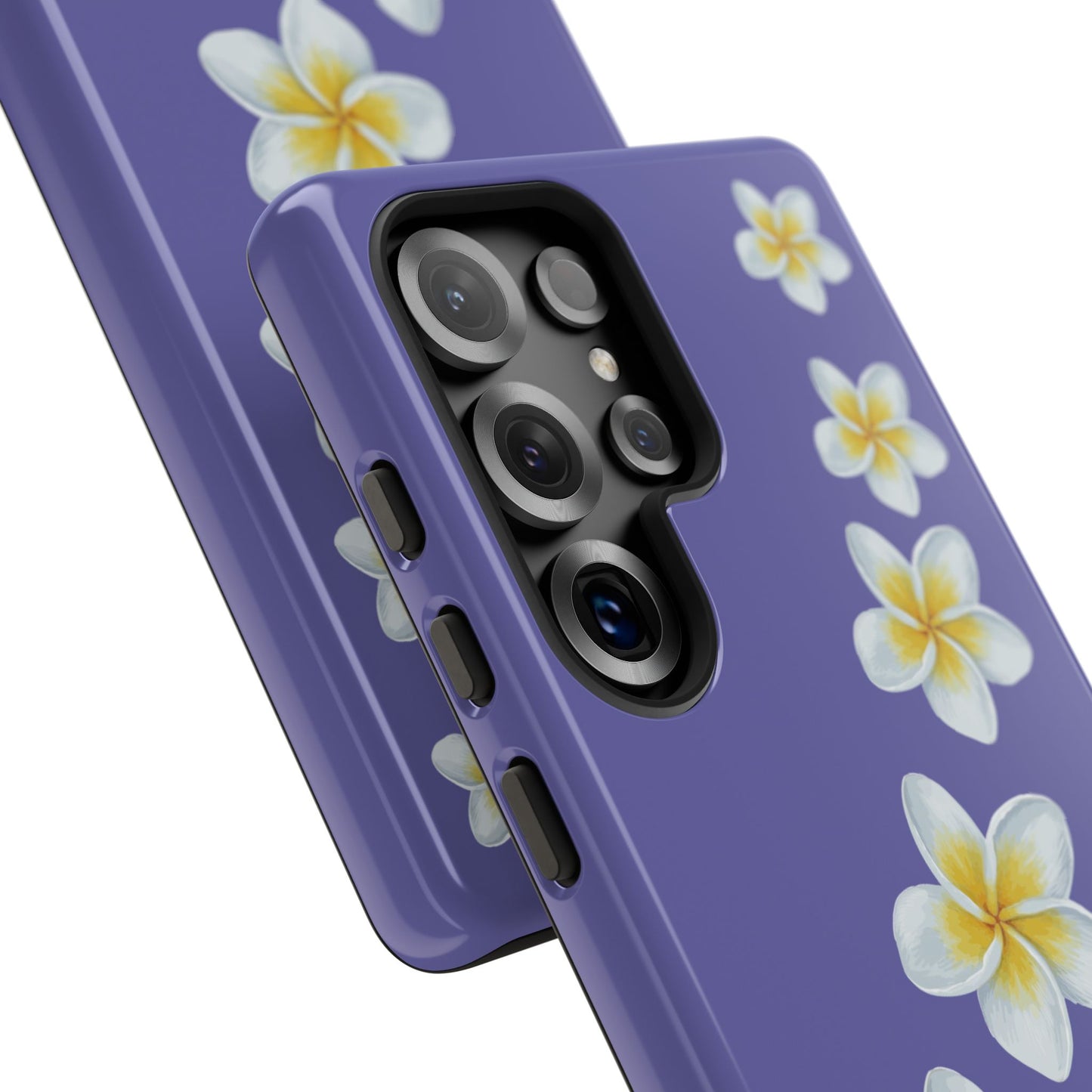 Flower Me Indigo Durable Phone Case