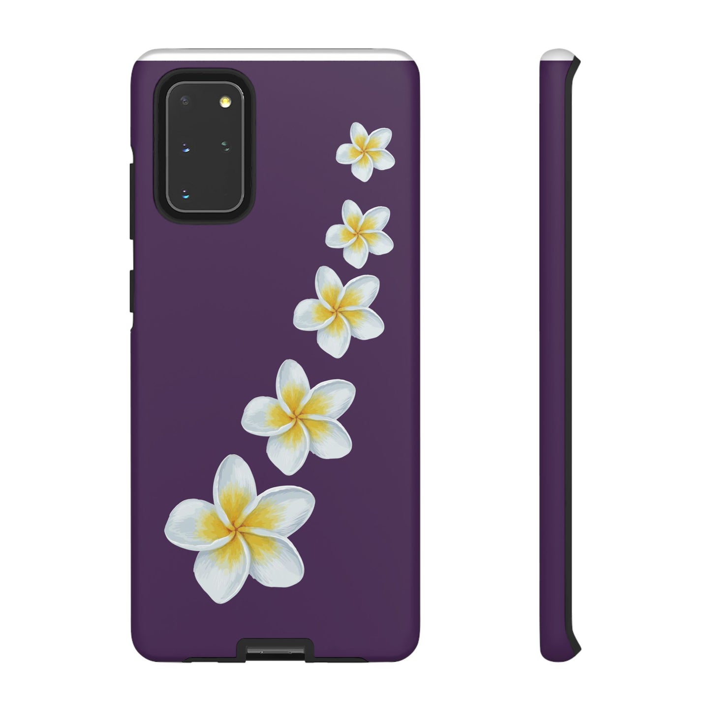 Flower Me Purple Durable Phone Case