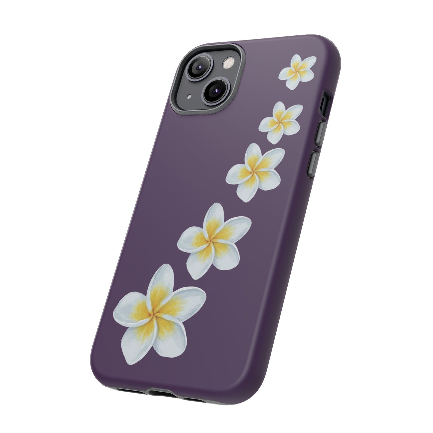 Flower Me Purple Durable Phone Case