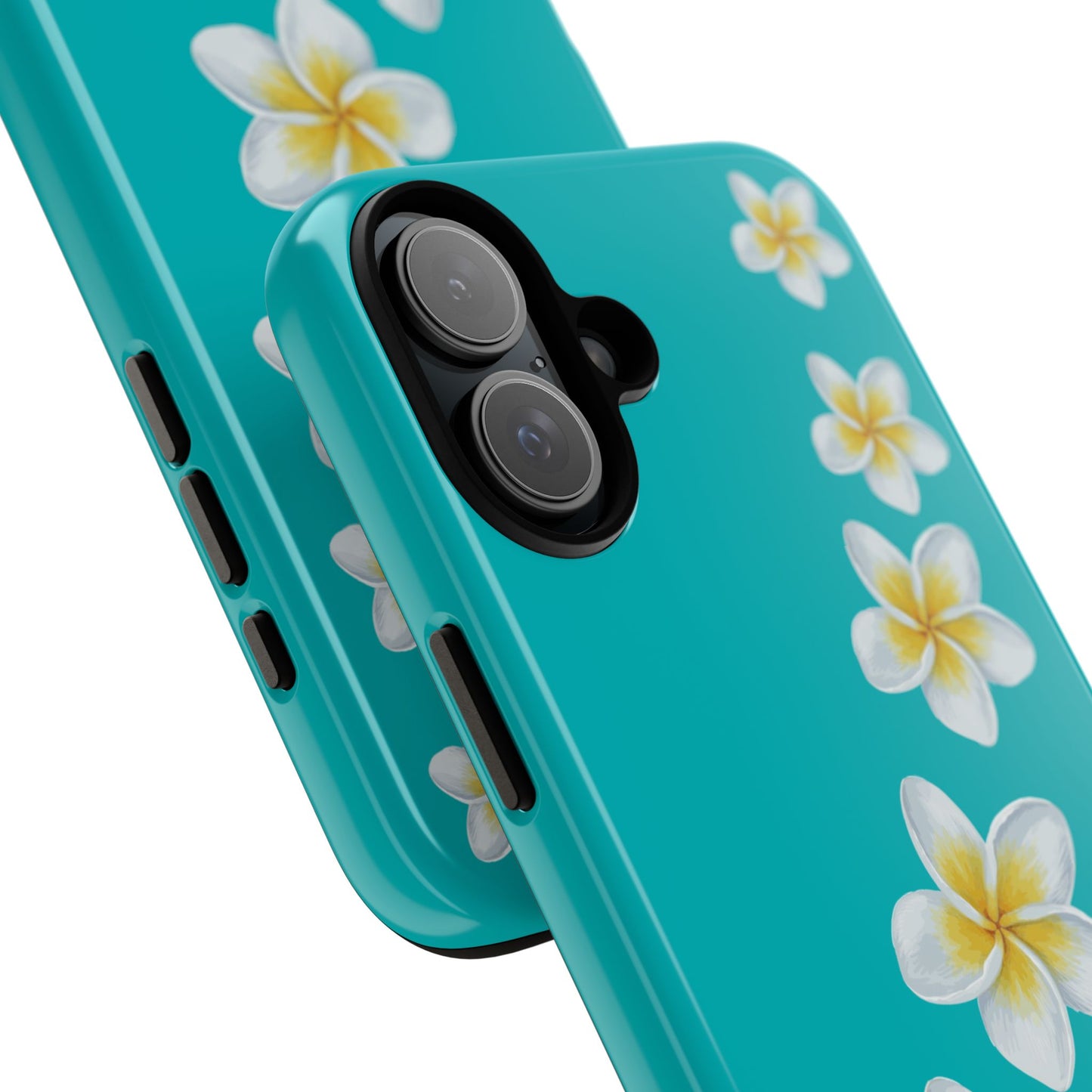Flower Me Blue Durable Phone Case