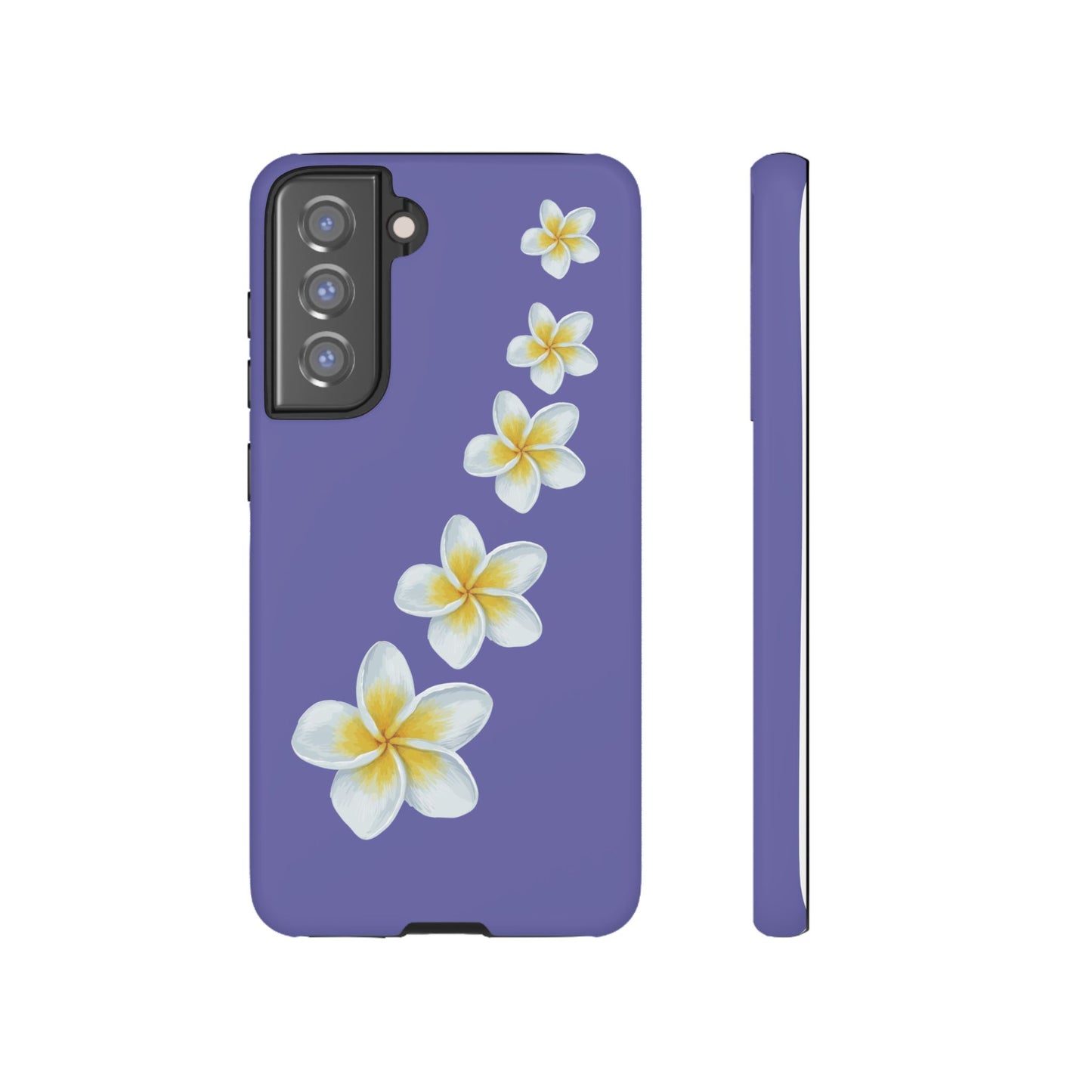 Flower Me Indigo Durable Phone Case