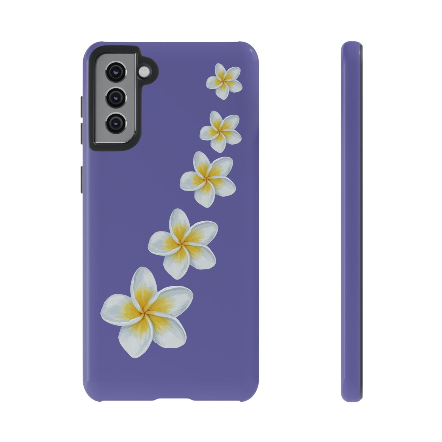 Flower Me Indigo Durable Phone Case