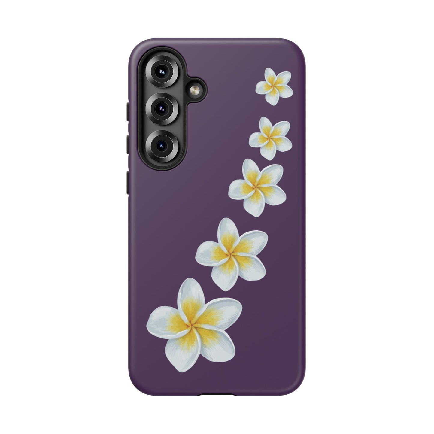 Flower Me Purple Durable Phone Case