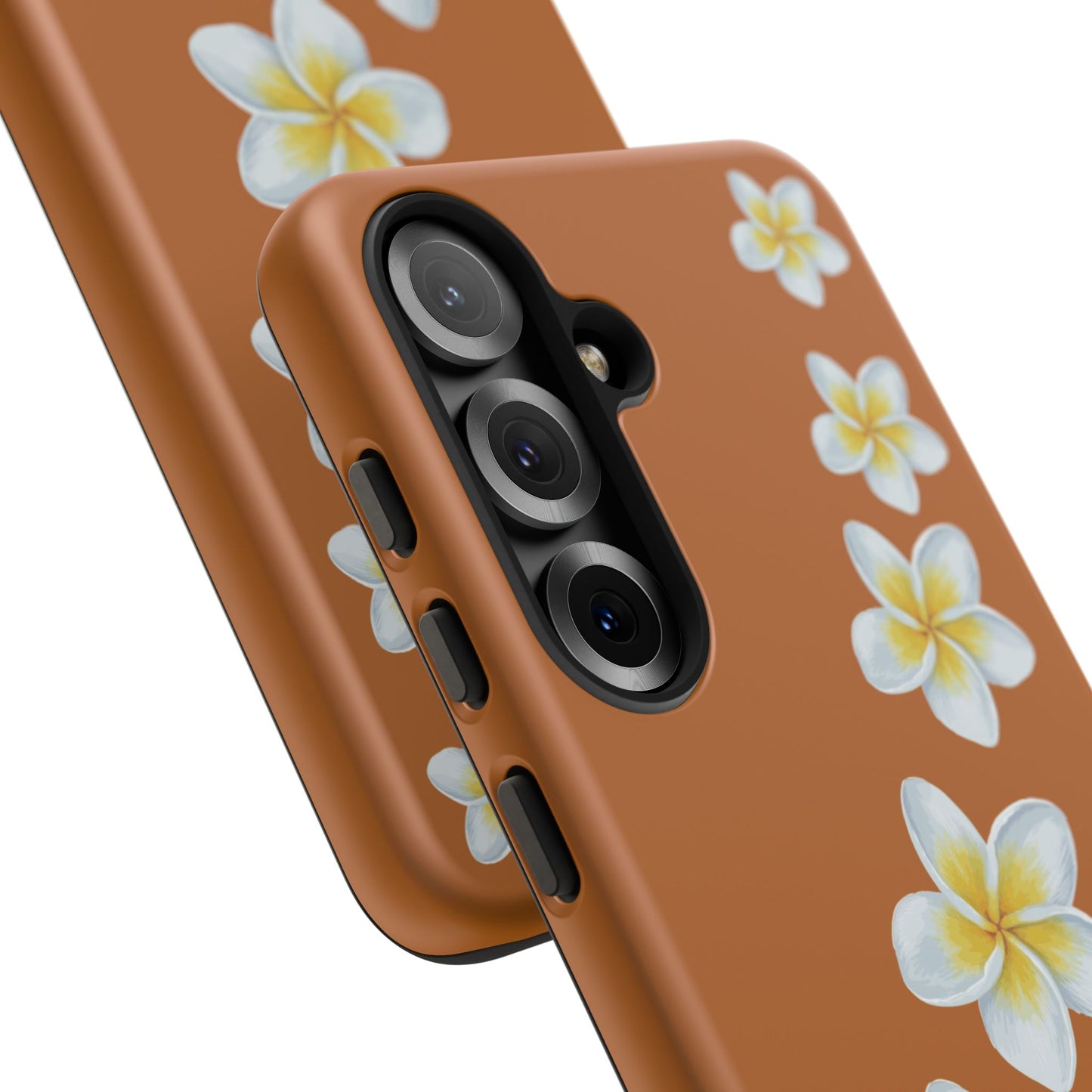 Flower Me Orange Durable Phone Cases