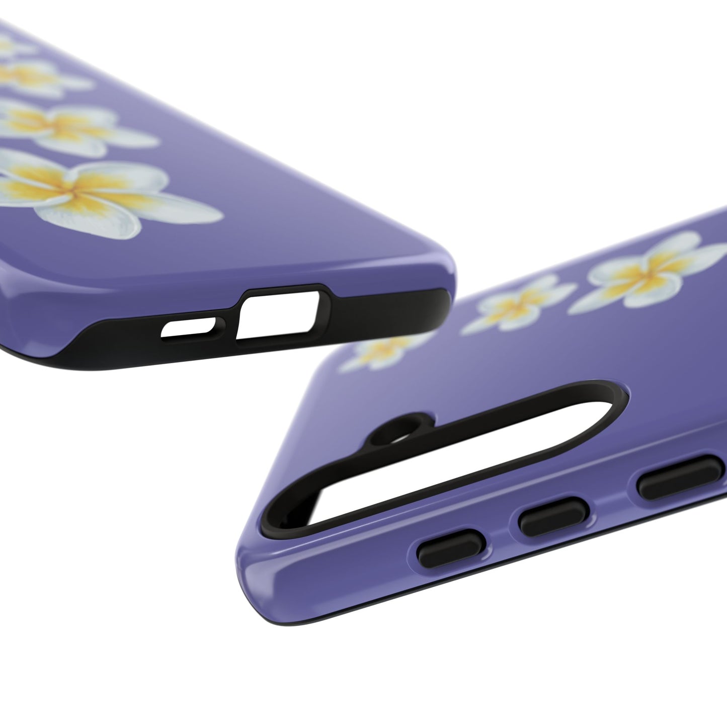 Flower Me Indigo Durable Phone Case