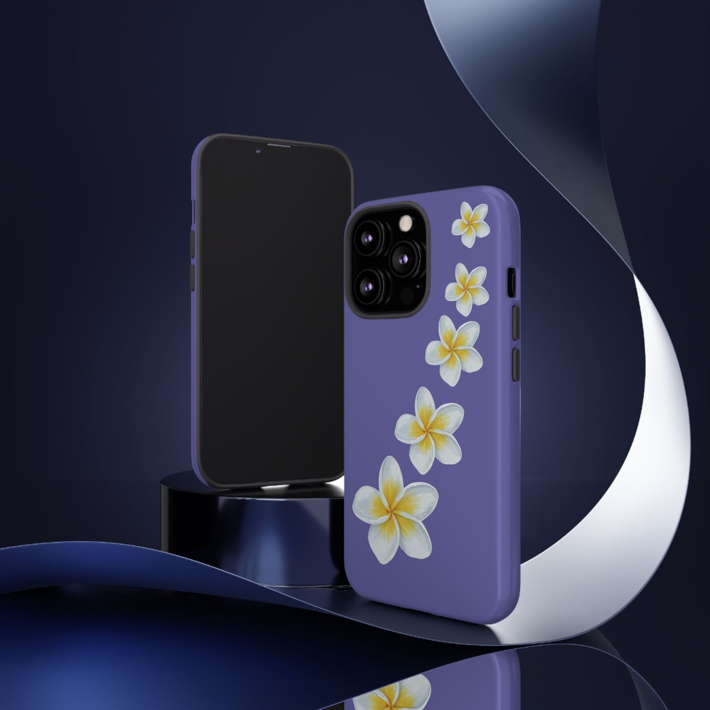 Flower Me Indigo Durable Phone Case
