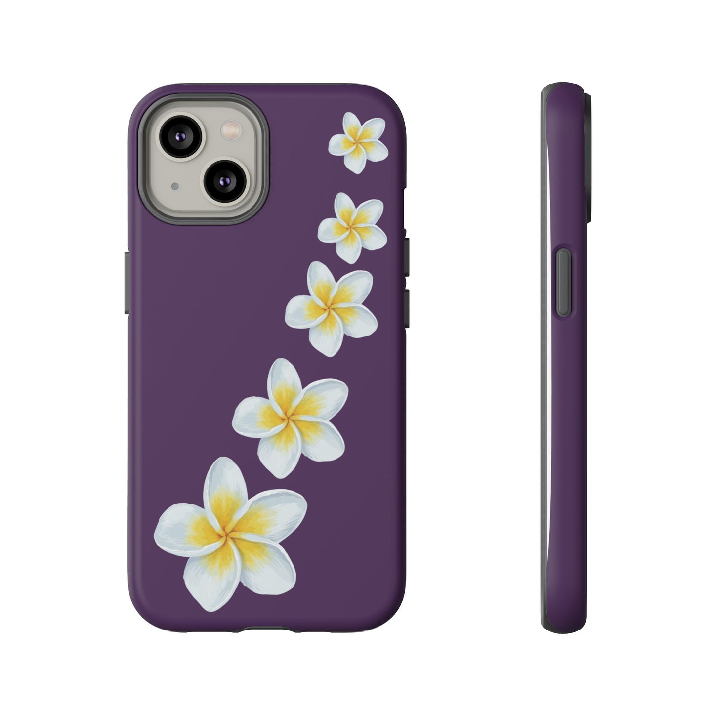 Flower Me Purple Durable Phone Case
