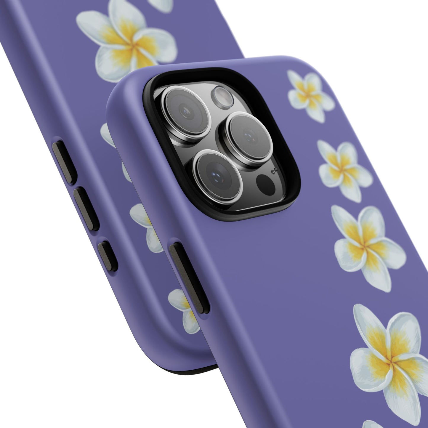 Flower Me Indigo Durable Phone Case