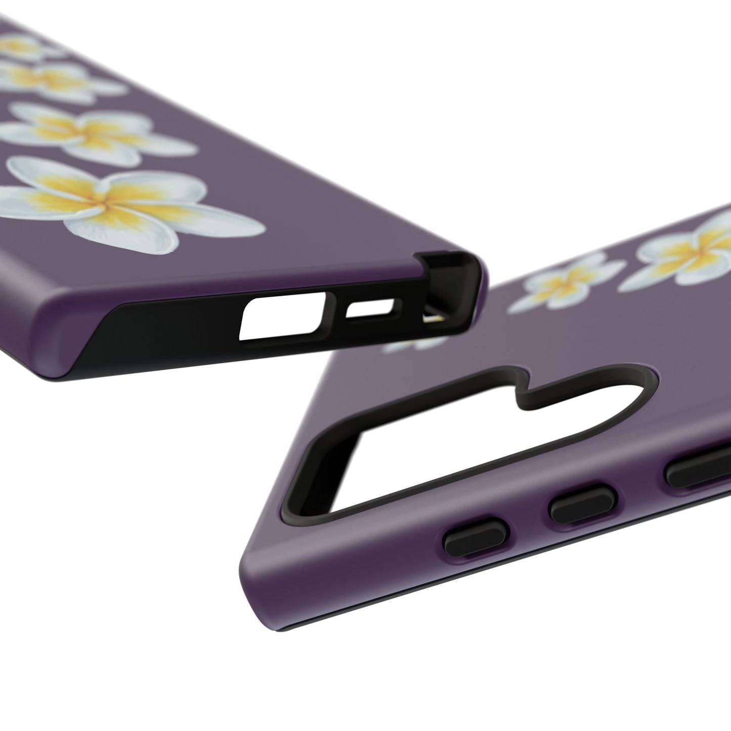Flower Me Purple Durable Phone Case