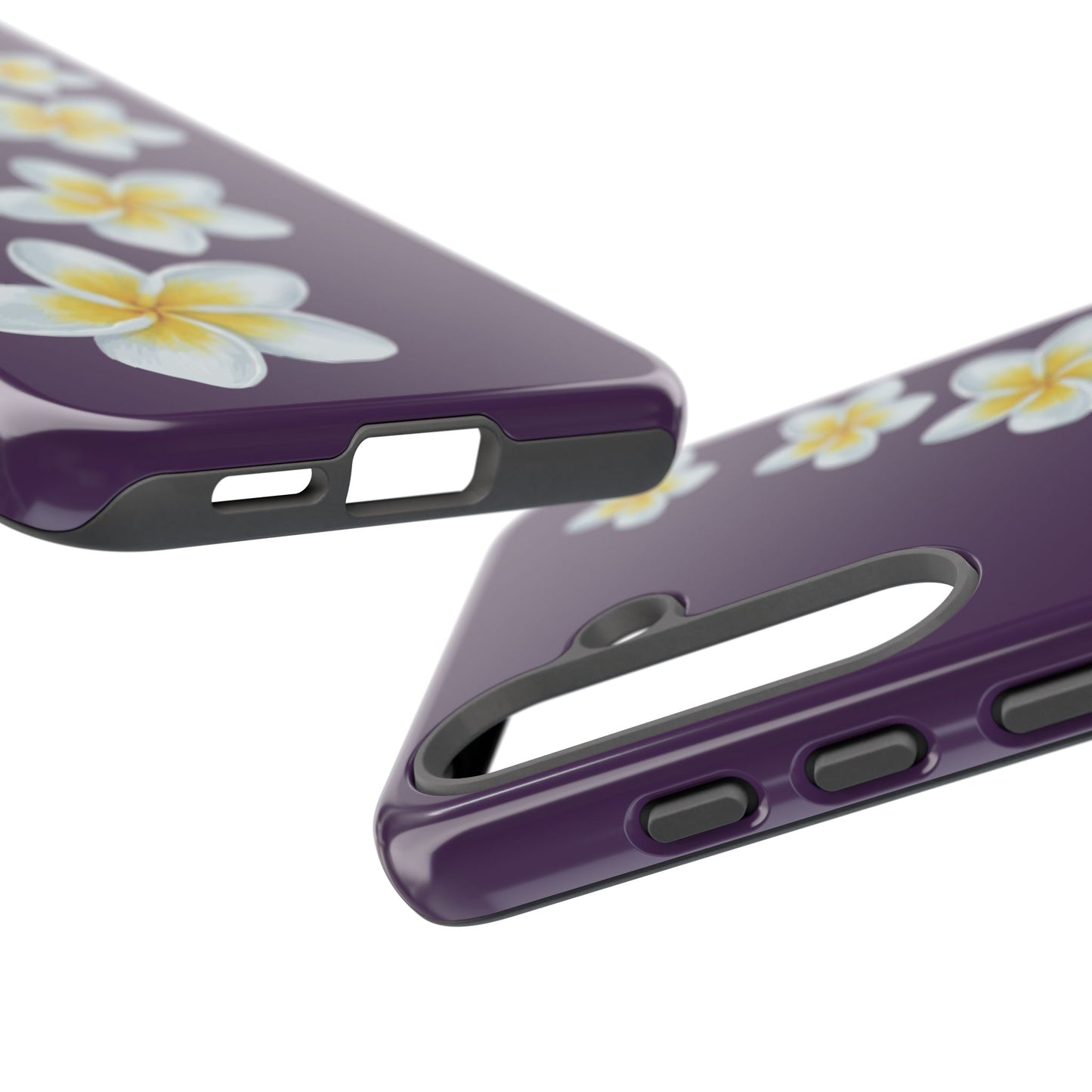 Flower Me Purple Durable Phone Case