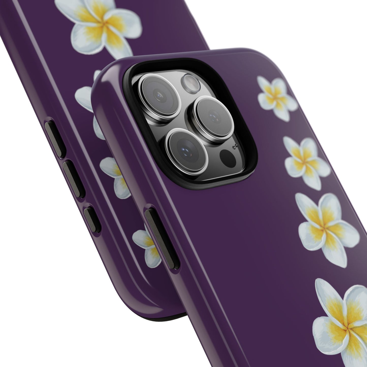 Flower Me Purple Durable Phone Case