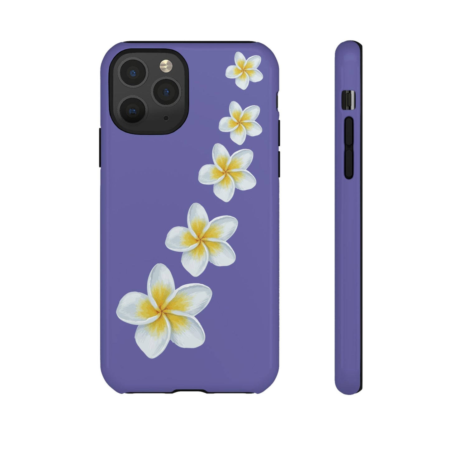 Flower Me Indigo Durable Phone Case