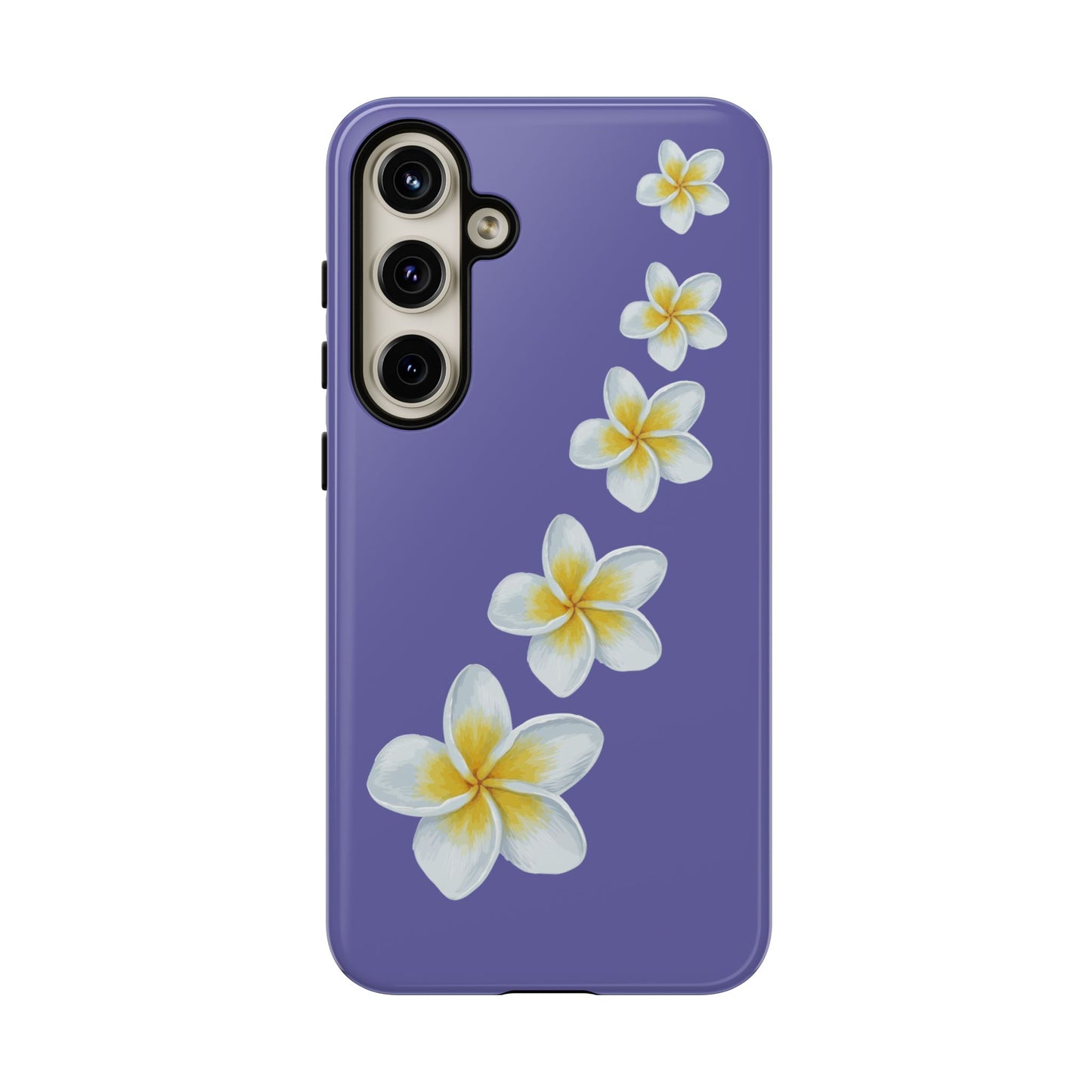 Flower Me Indigo Durable Phone Case